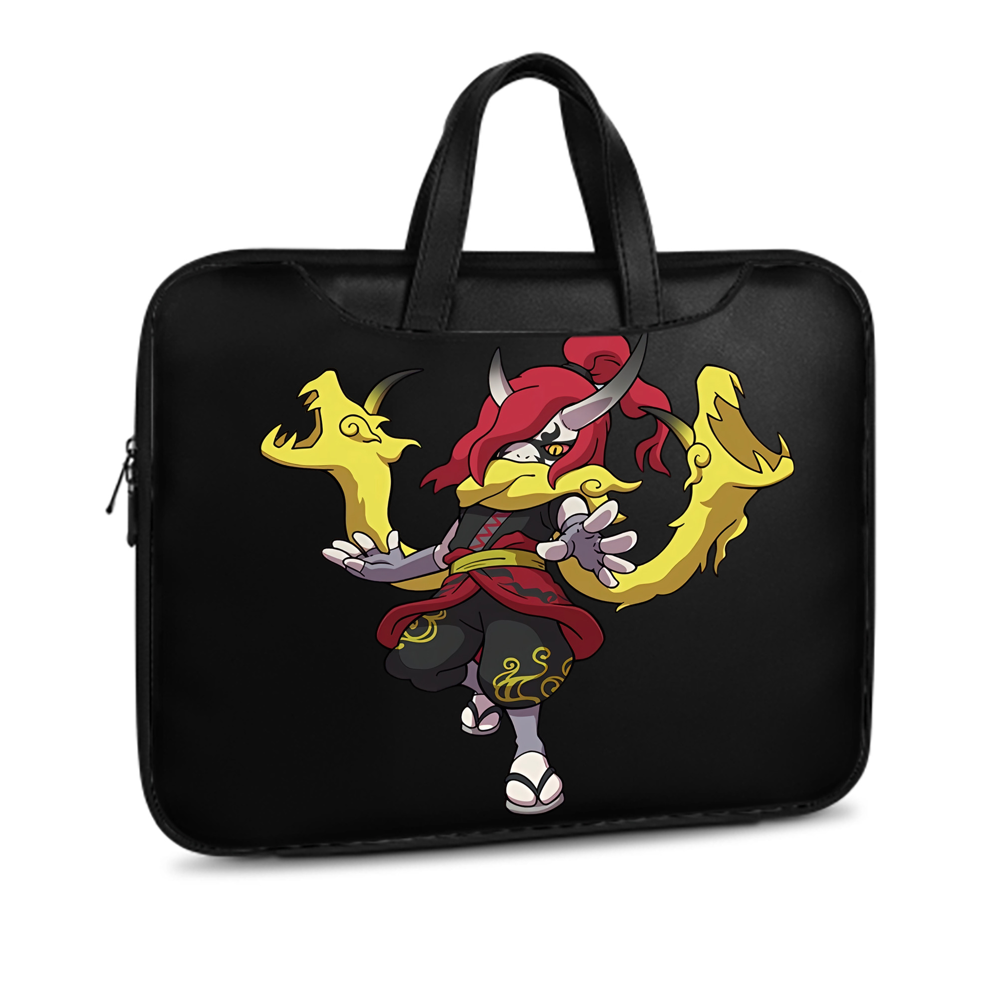 （画像用） 妖怪ウォッチ Yo-kai Watch レザーラップトップバッグ　ノートパソコンケース