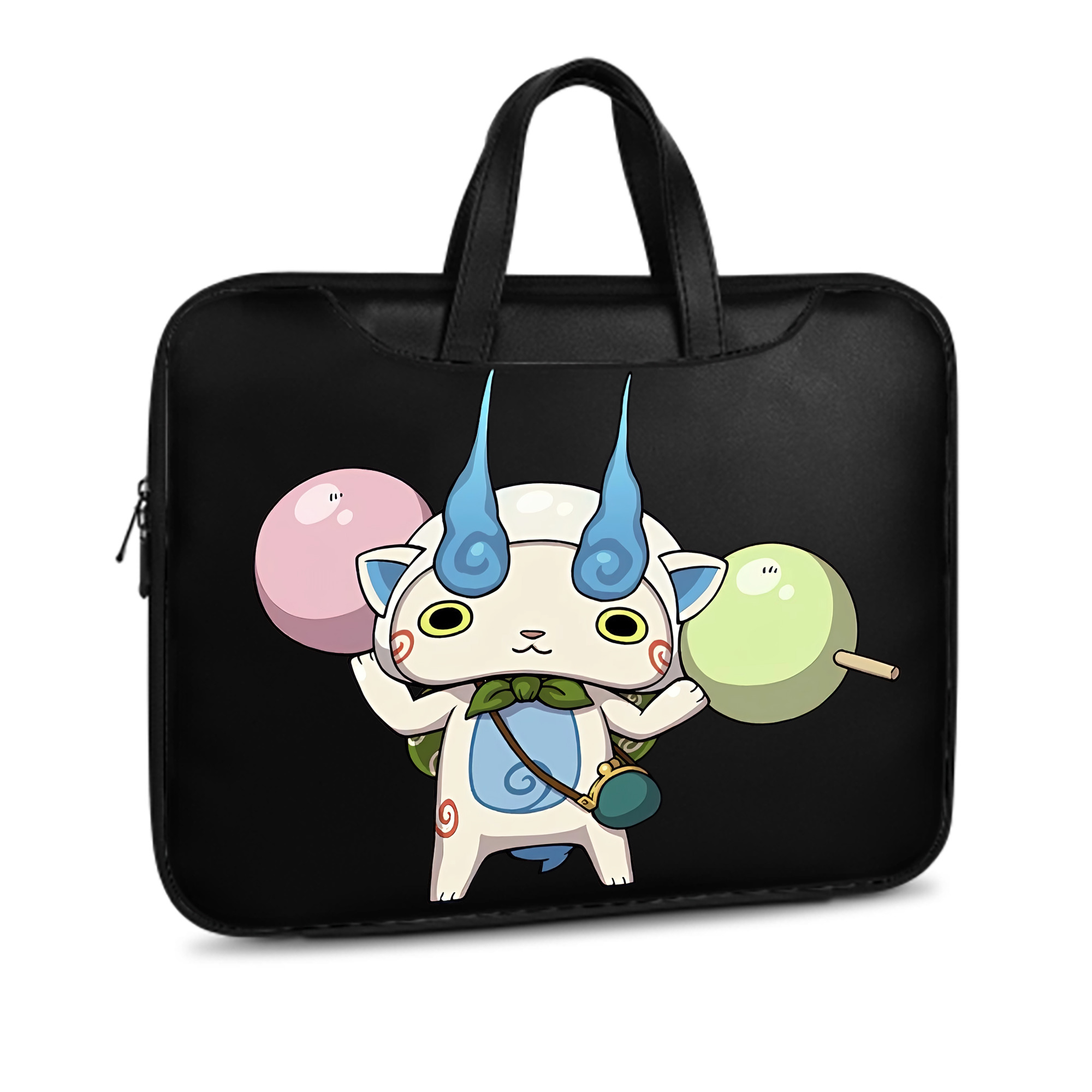（画像用） 妖怪ウォッチ Yo-kai Watch レザーラップトップバッグ　ノートパソコンケース