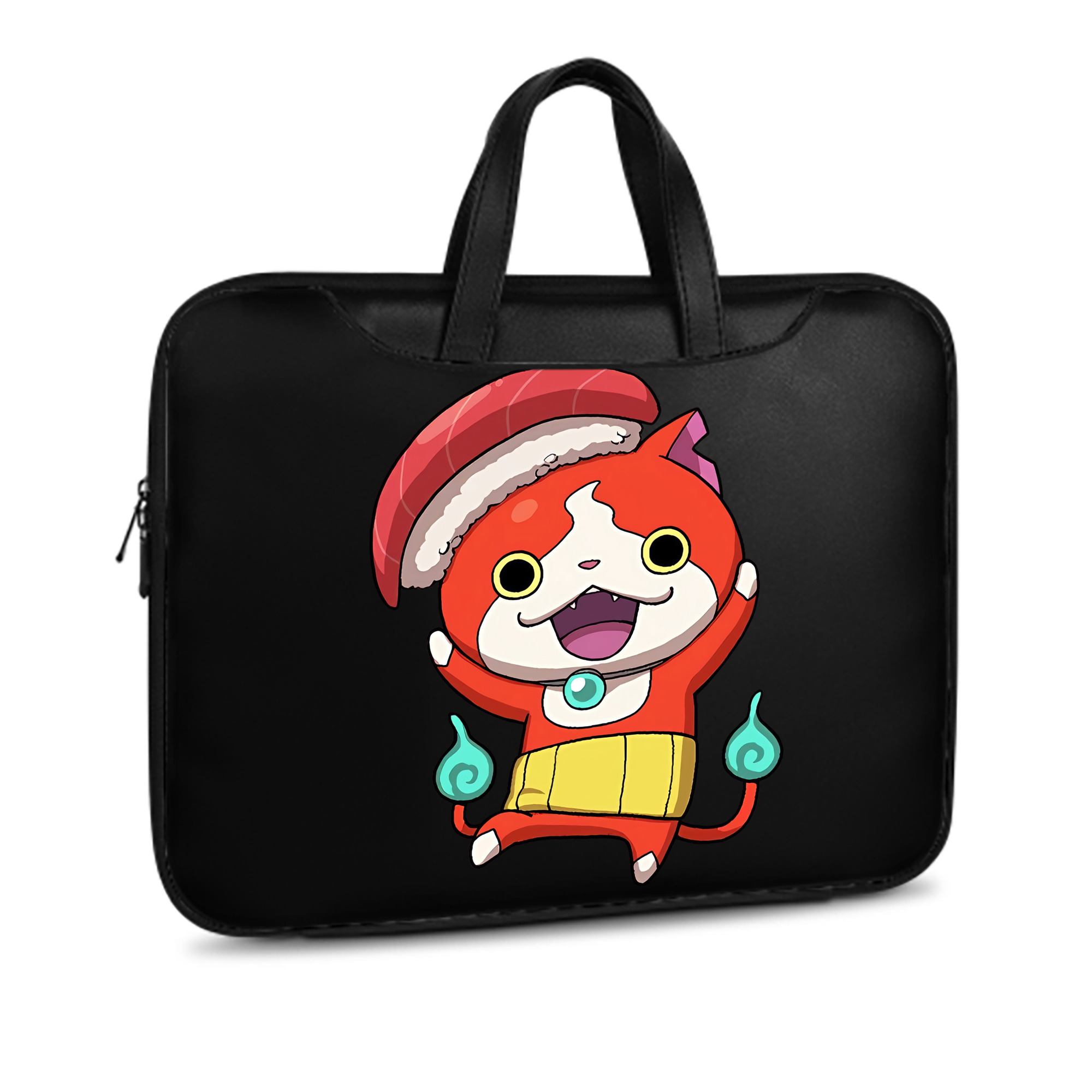 （画像用） 妖怪ウォッチ Yo-kai Watch レザーラップトップバッグ　ノートパソコンケース