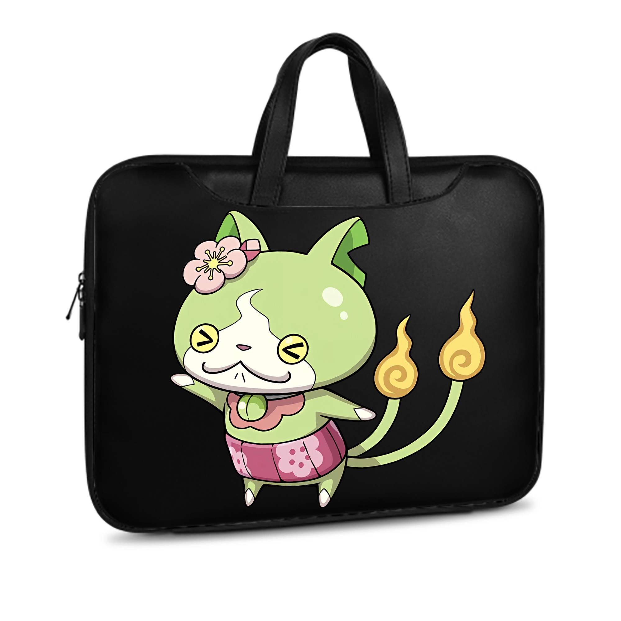 （画像用） 妖怪ウォッチ Yo-kai Watch レザーラップトップバッグ　ノートパソコンケース