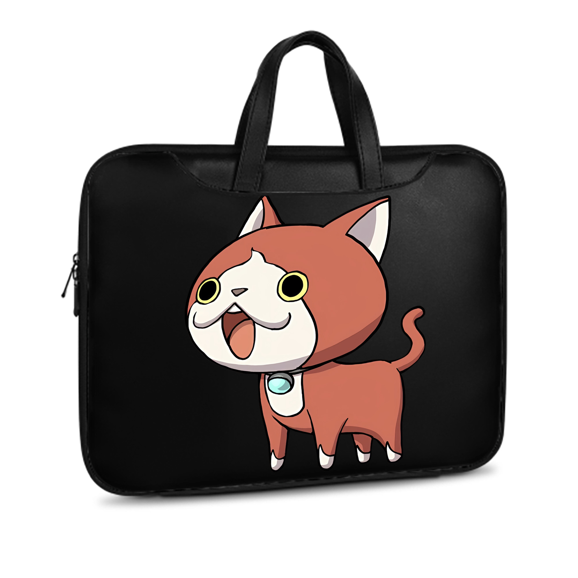（画像用） 妖怪ウォッチ Yo-kai Watch レザーラップトップバッグ　ノートパソコンケース
