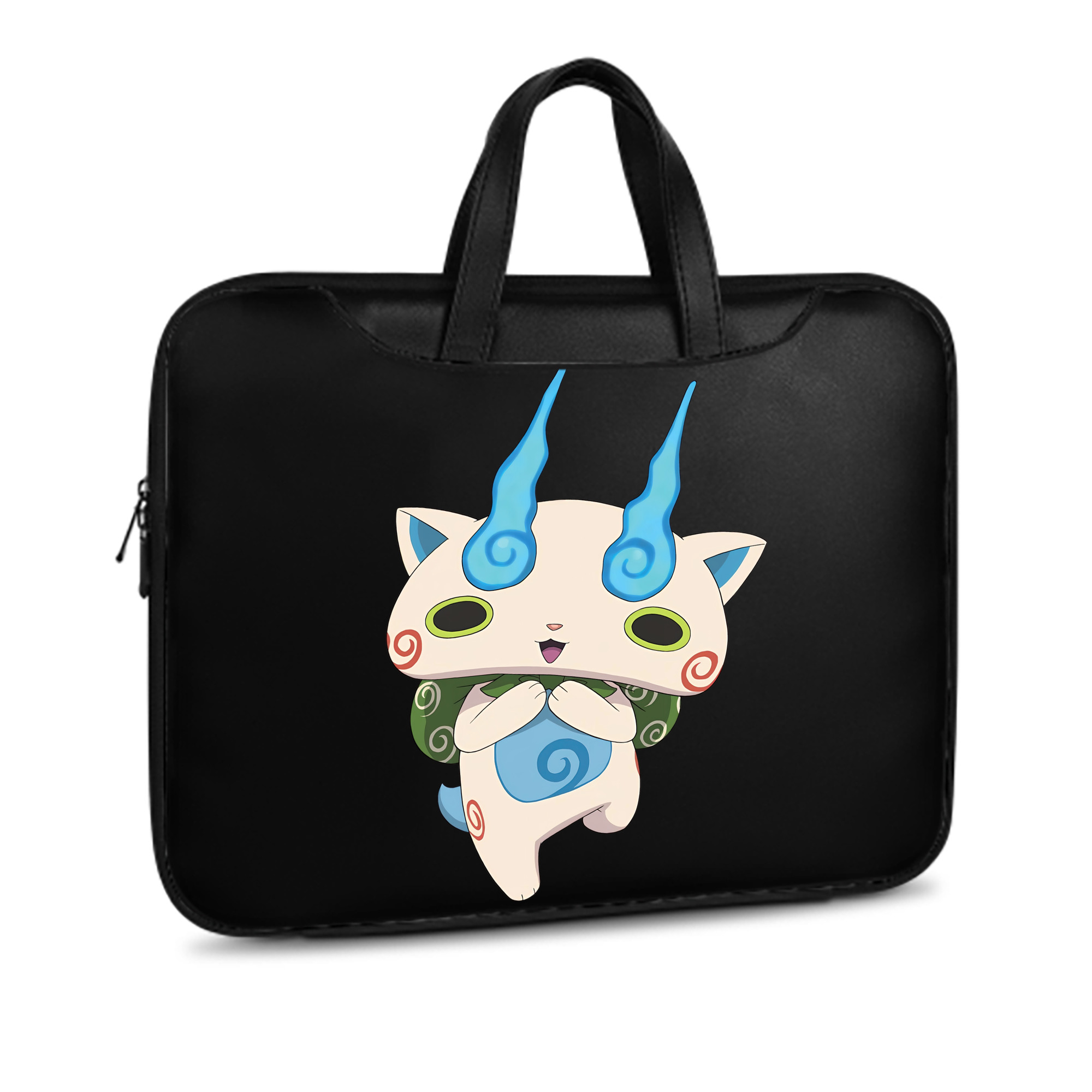 （画像用） 妖怪ウォッチ Yo-kai Watch レザーラップトップバッグ　ノートパソコンケース