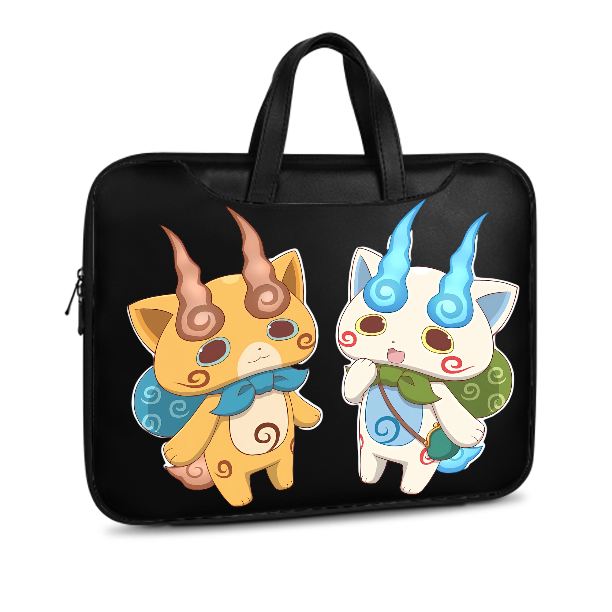 （画像用） 妖怪ウォッチ Yo-kai Watch レザーラップトップバッグ　ノートパソコンケース