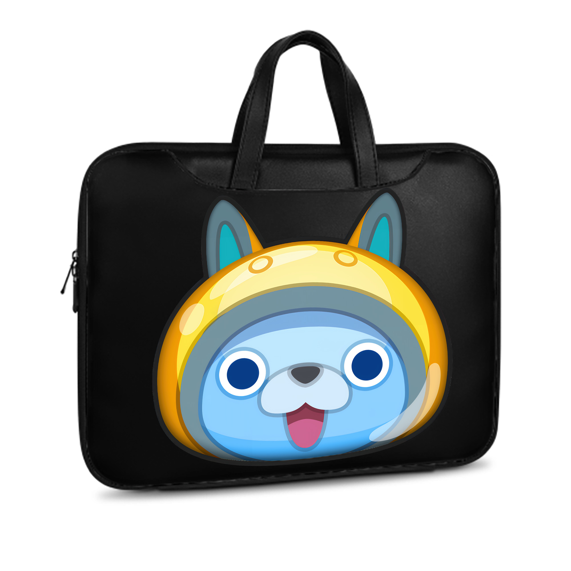 （画像用） 妖怪ウォッチ Yo-kai Watch レザーラップトップバッグ　ノートパソコンケース