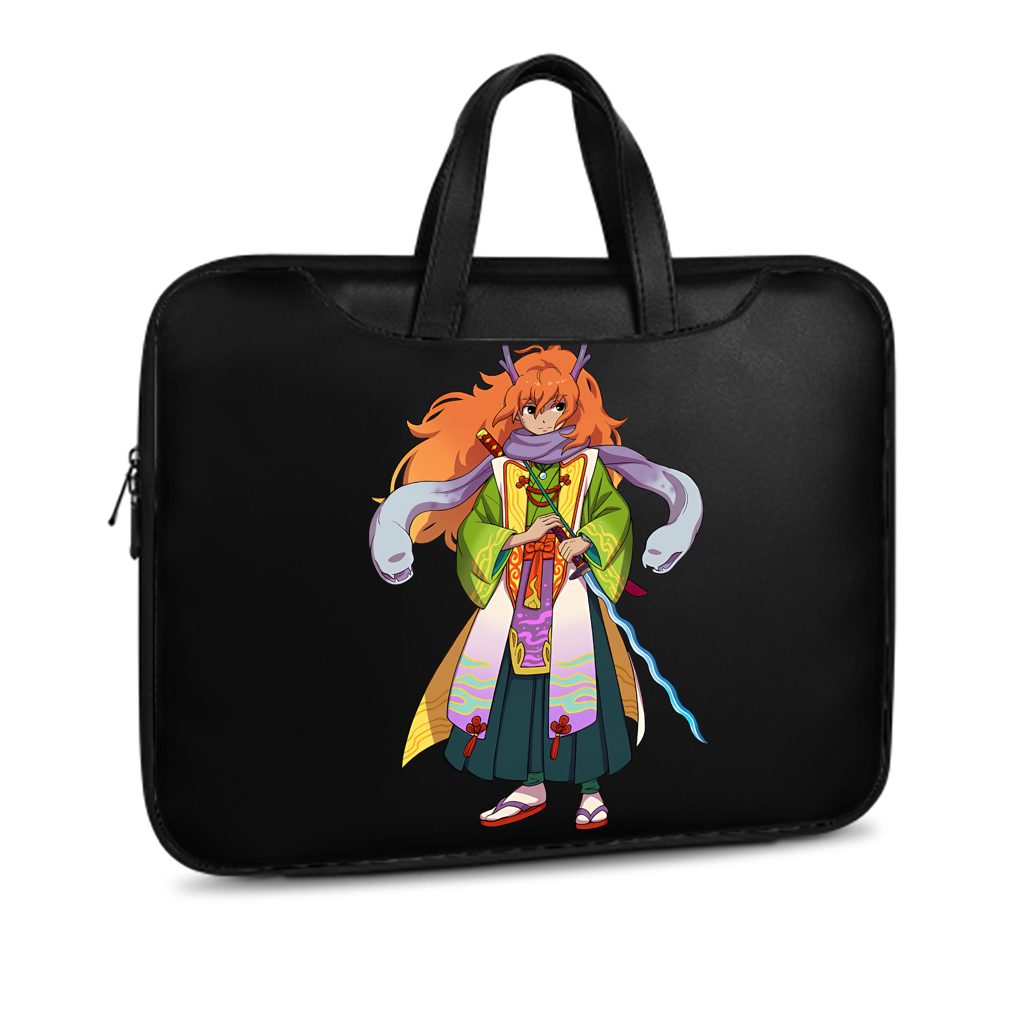 （画像用） 妖怪ウォッチ Yo-kai Watch レザーラップトップバッグ　ノートパソコンケース