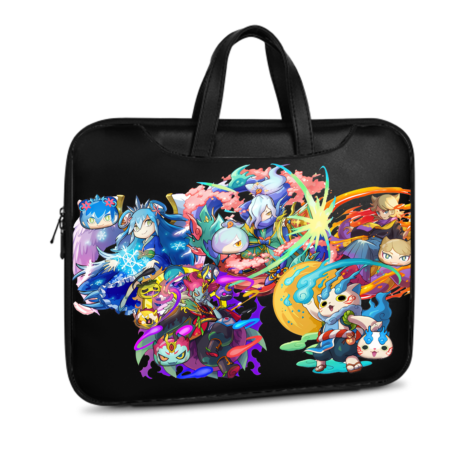 （画像用） 妖怪ウォッチ Yo-kai Watch レザーラップトップバッグ　ノートパソコンケース