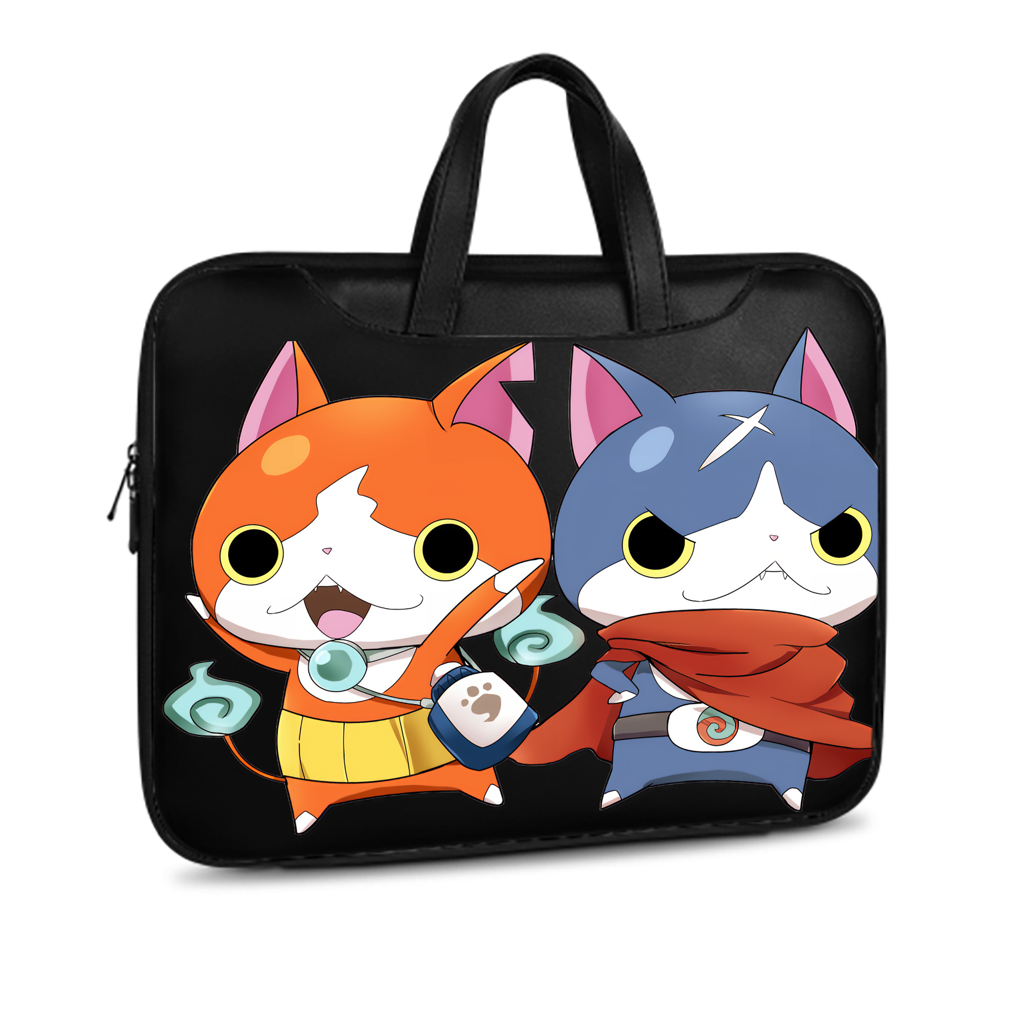 （画像用） 妖怪ウォッチ Yo-kai Watch レザーラップトップバッグ　ノートパソコンケース