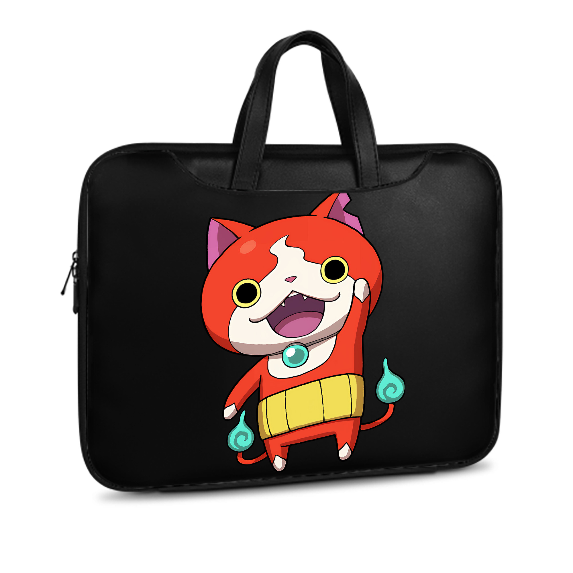 （画像用） 妖怪ウォッチ Yo-kai Watch レザーラップトップバッグ　ノートパソコンケース