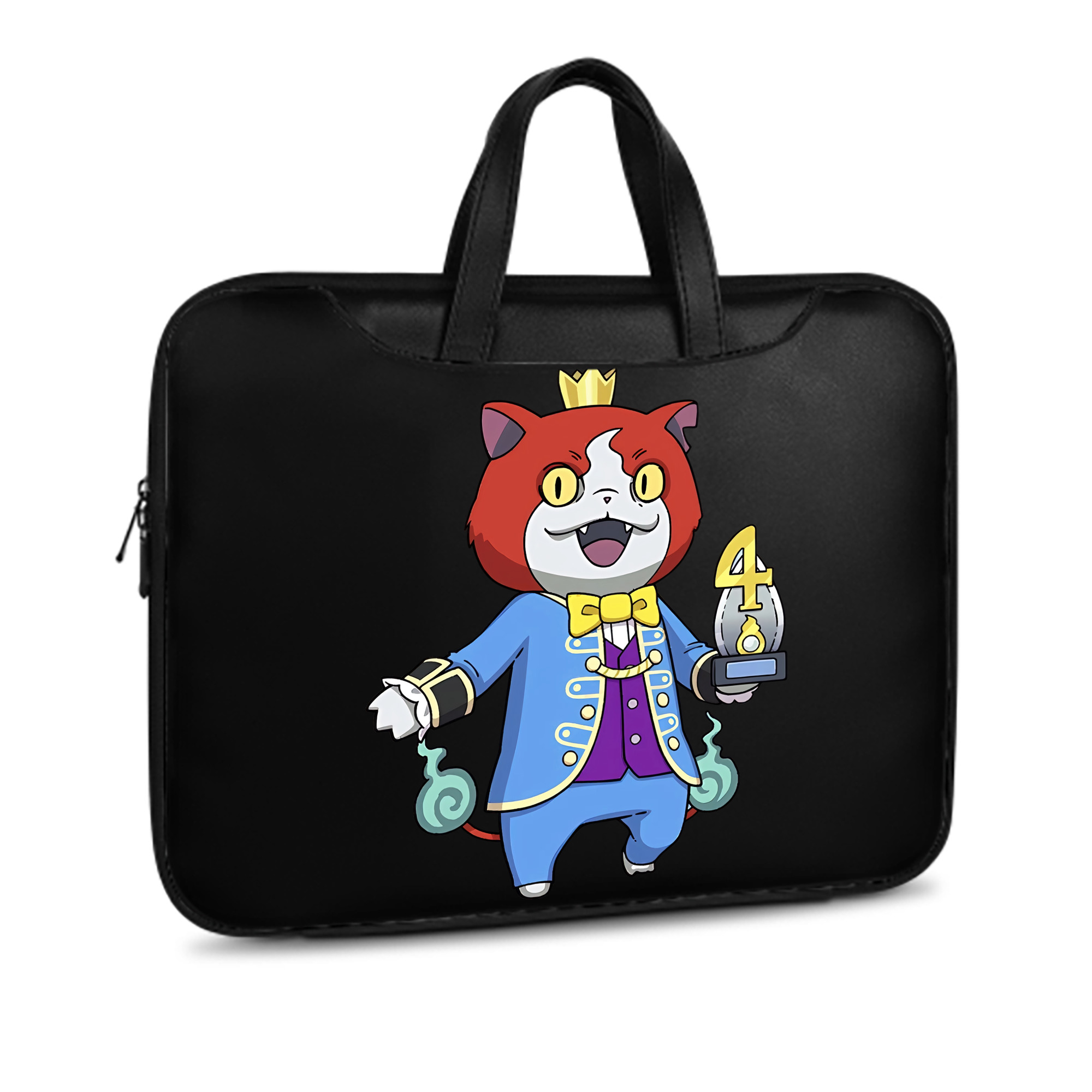 （画像用） 妖怪ウォッチ Yo-kai Watch レザーラップトップバッグ　ノートパソコンケース