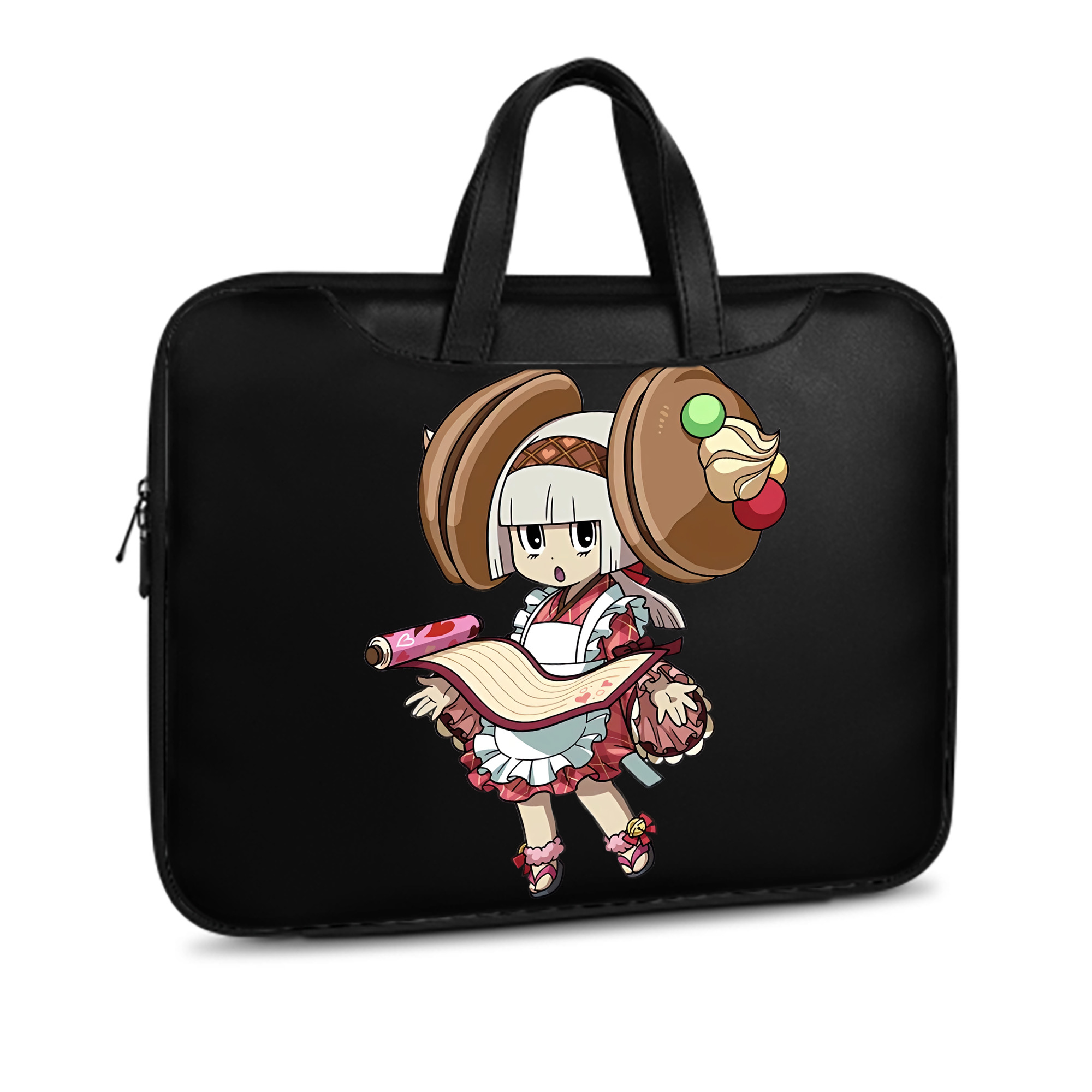 （画像用） 妖怪ウォッチ Yo-kai Watch レザーラップトップバッグ　ノートパソコンケース