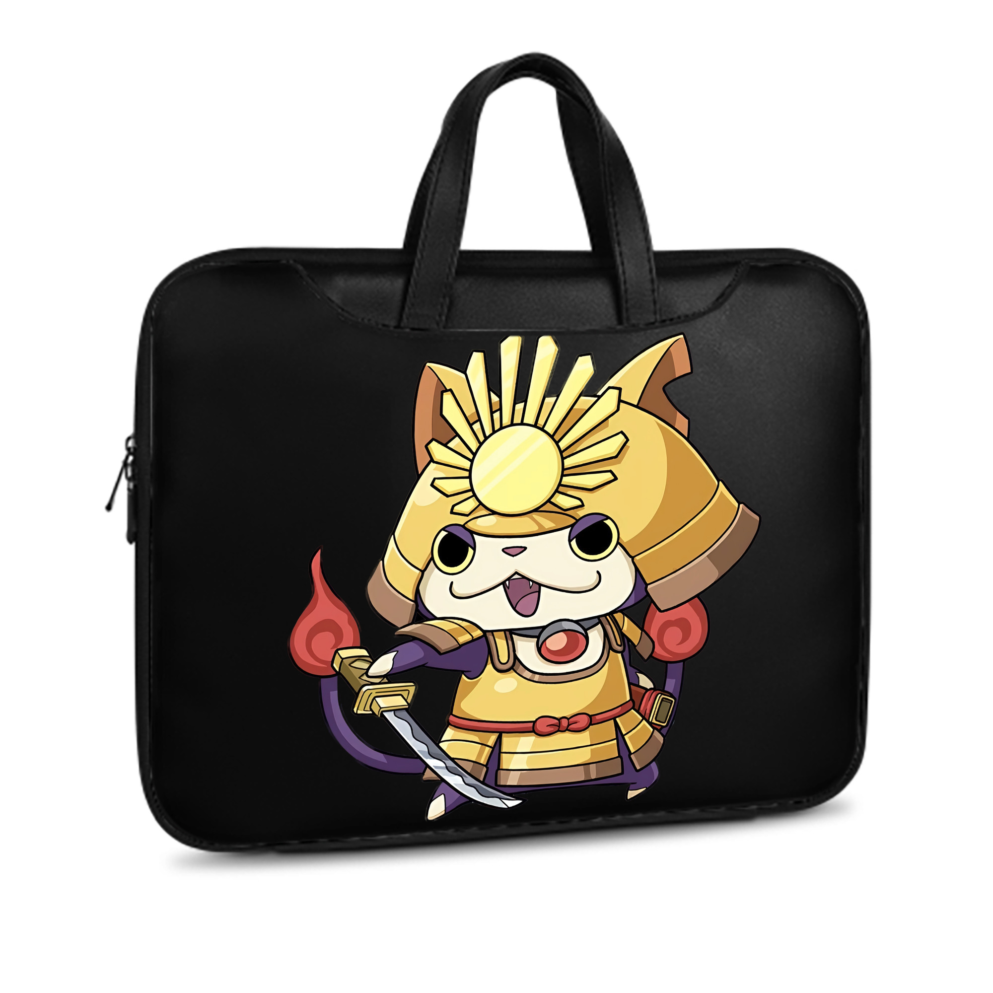 （画像用） 妖怪ウォッチ Yo-kai Watch レザーラップトップバッグ　ノートパソコンケース