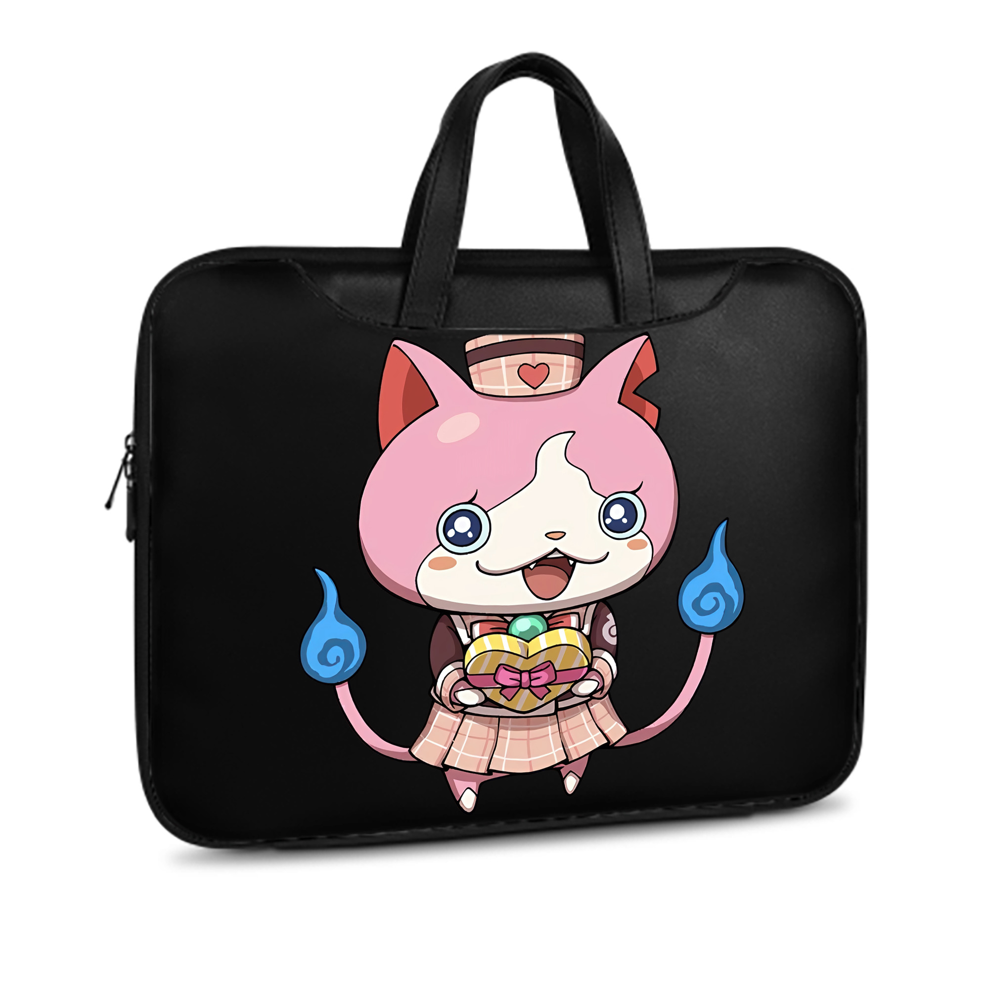 （画像用） 妖怪ウォッチ Yo-kai Watch レザーラップトップバッグ　ノートパソコンケース