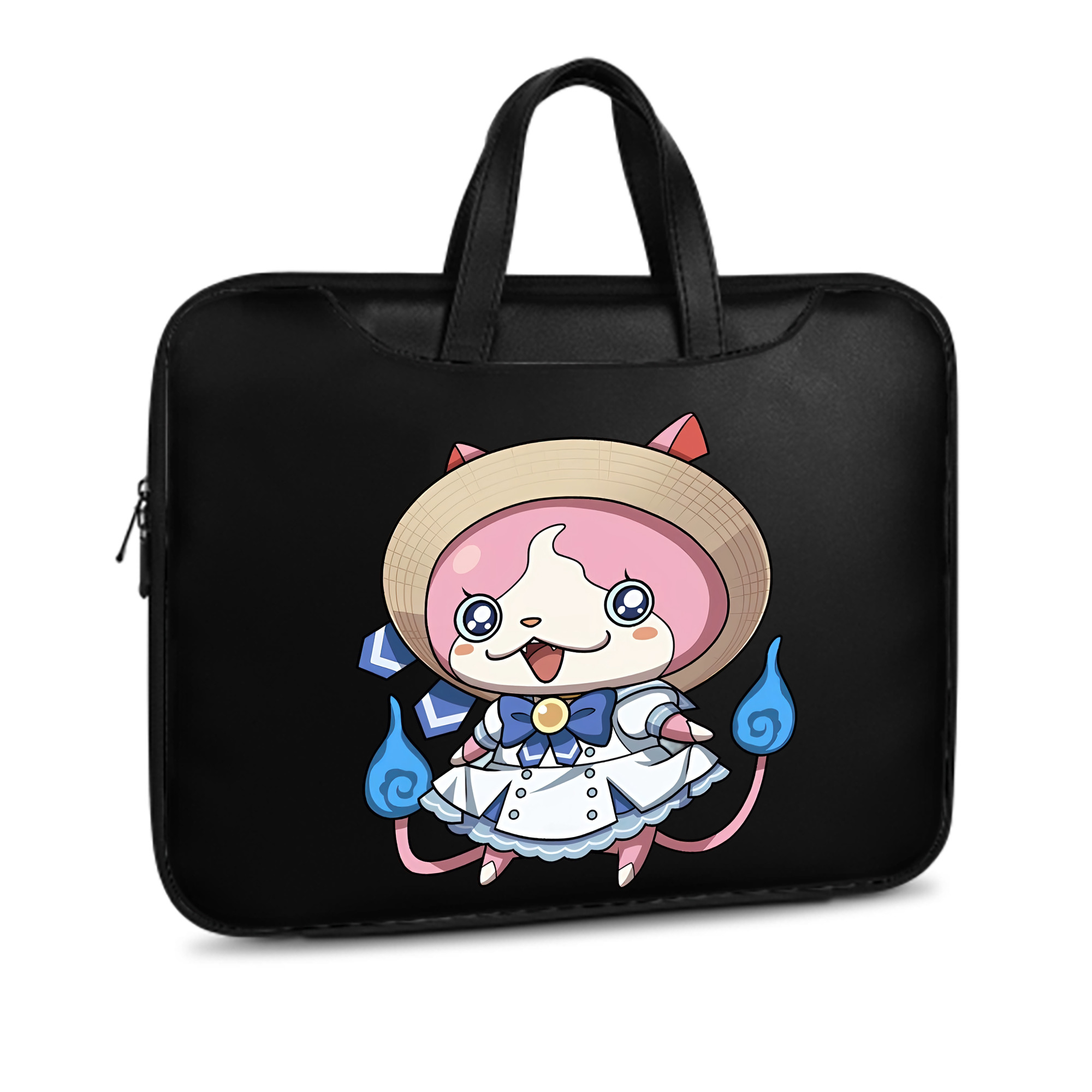 （画像用） 妖怪ウォッチ Yo-kai Watch レザーラップトップバッグ　ノートパソコンケース