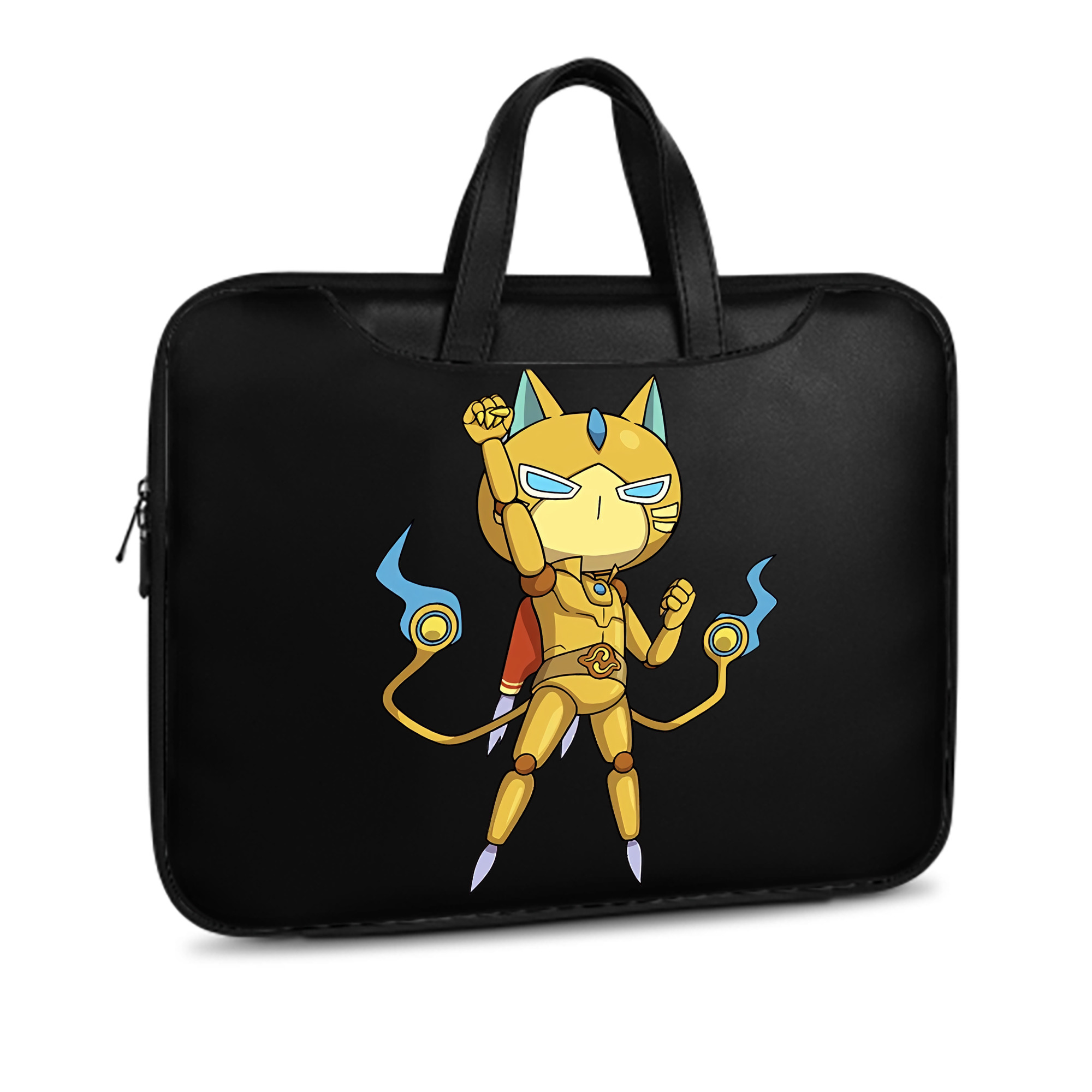 （画像用） 妖怪ウォッチ Yo-kai Watch レザーラップトップバッグ　ノートパソコンケース