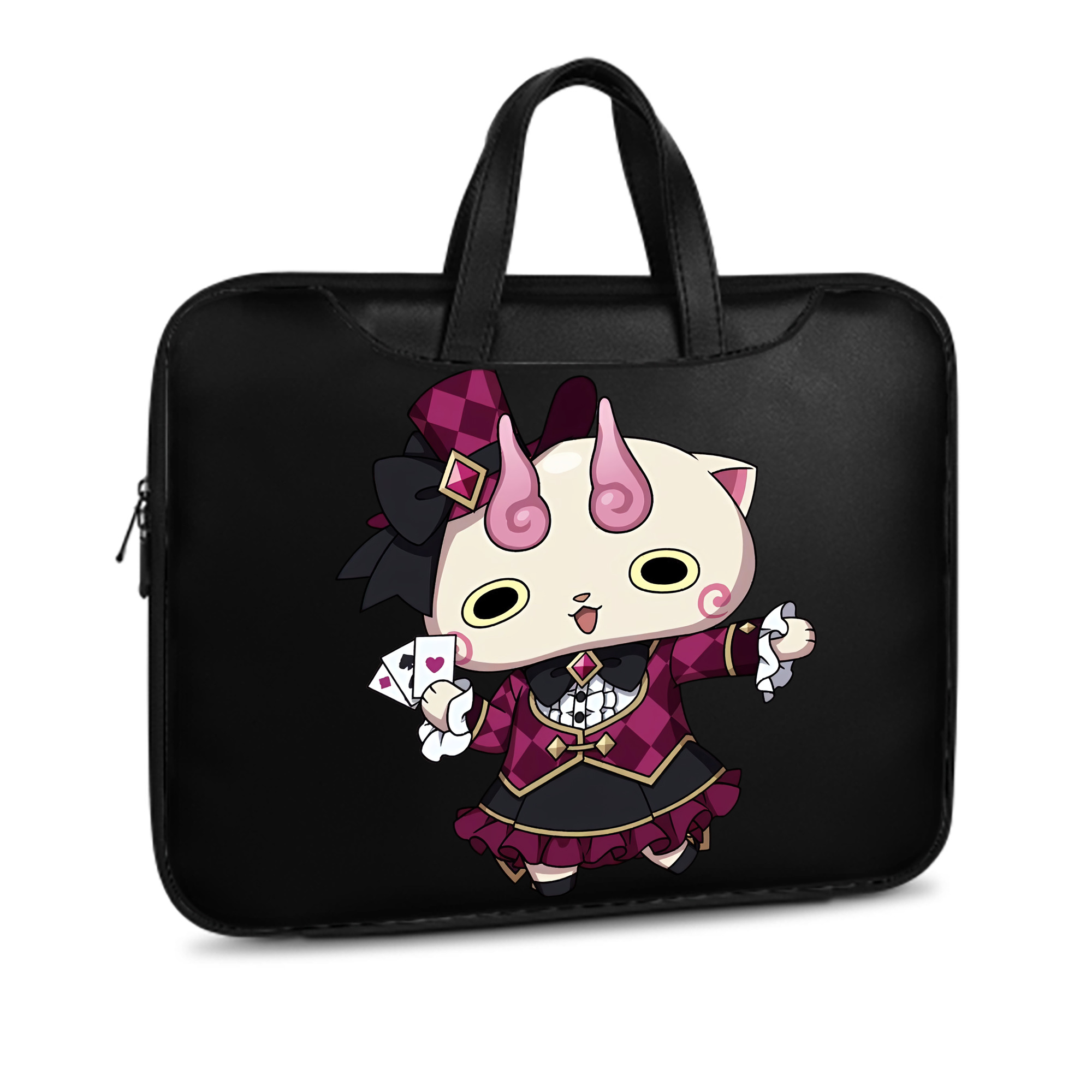 （画像用） 妖怪ウォッチ Yo-kai Watch レザーラップトップバッグ　ノートパソコンケース