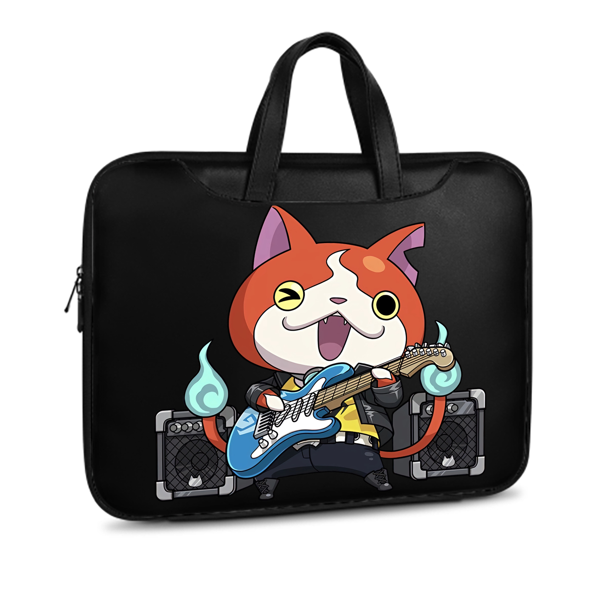 （画像用） 妖怪ウォッチ Yo-kai Watch レザーラップトップバッグ　ノートパソコンケース