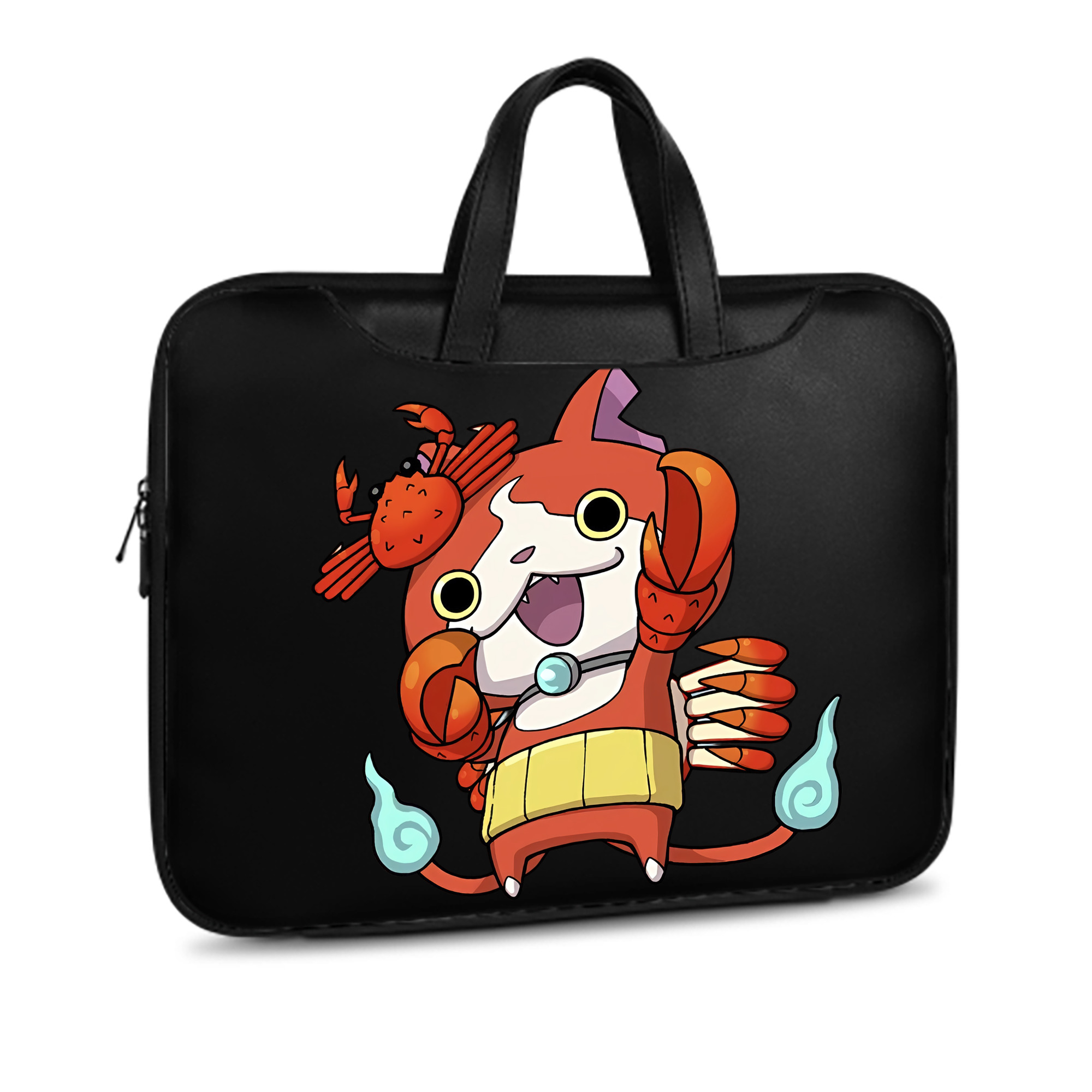 （画像用） 妖怪ウォッチ Yo-kai Watch レザーラップトップバッグ　ノートパソコンケース