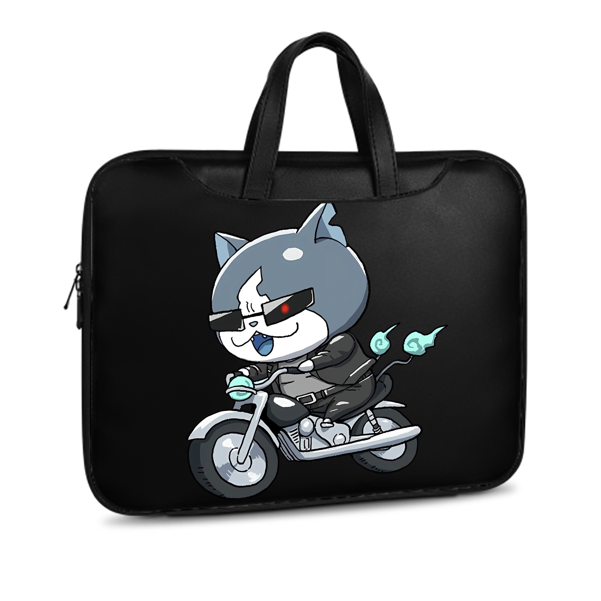 （画像用） 妖怪ウォッチ Yo-kai Watch レザーラップトップバッグ　ノートパソコンケース