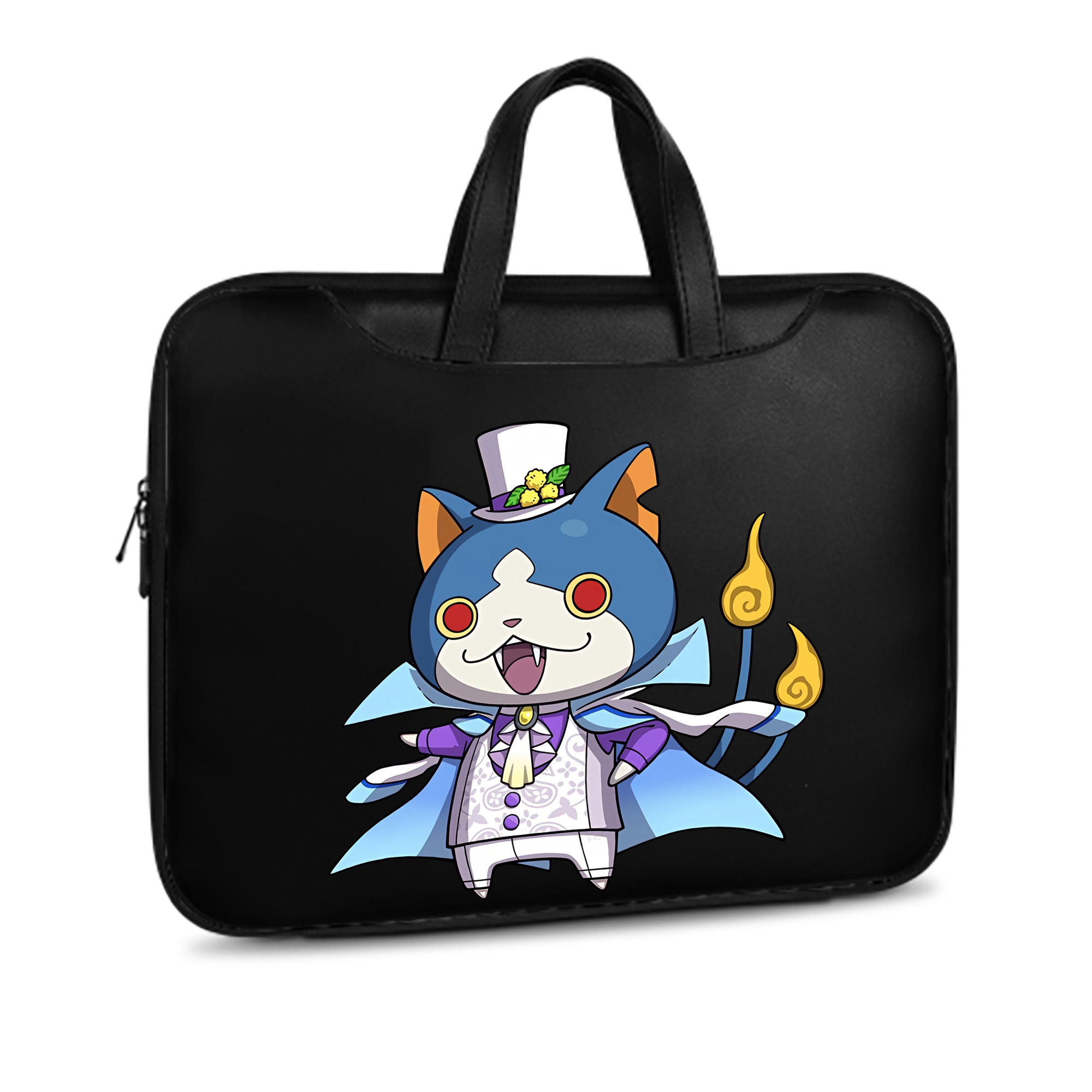 （画像用） 妖怪ウォッチ Yo-kai Watch レザーラップトップバッグ　ノートパソコンケース