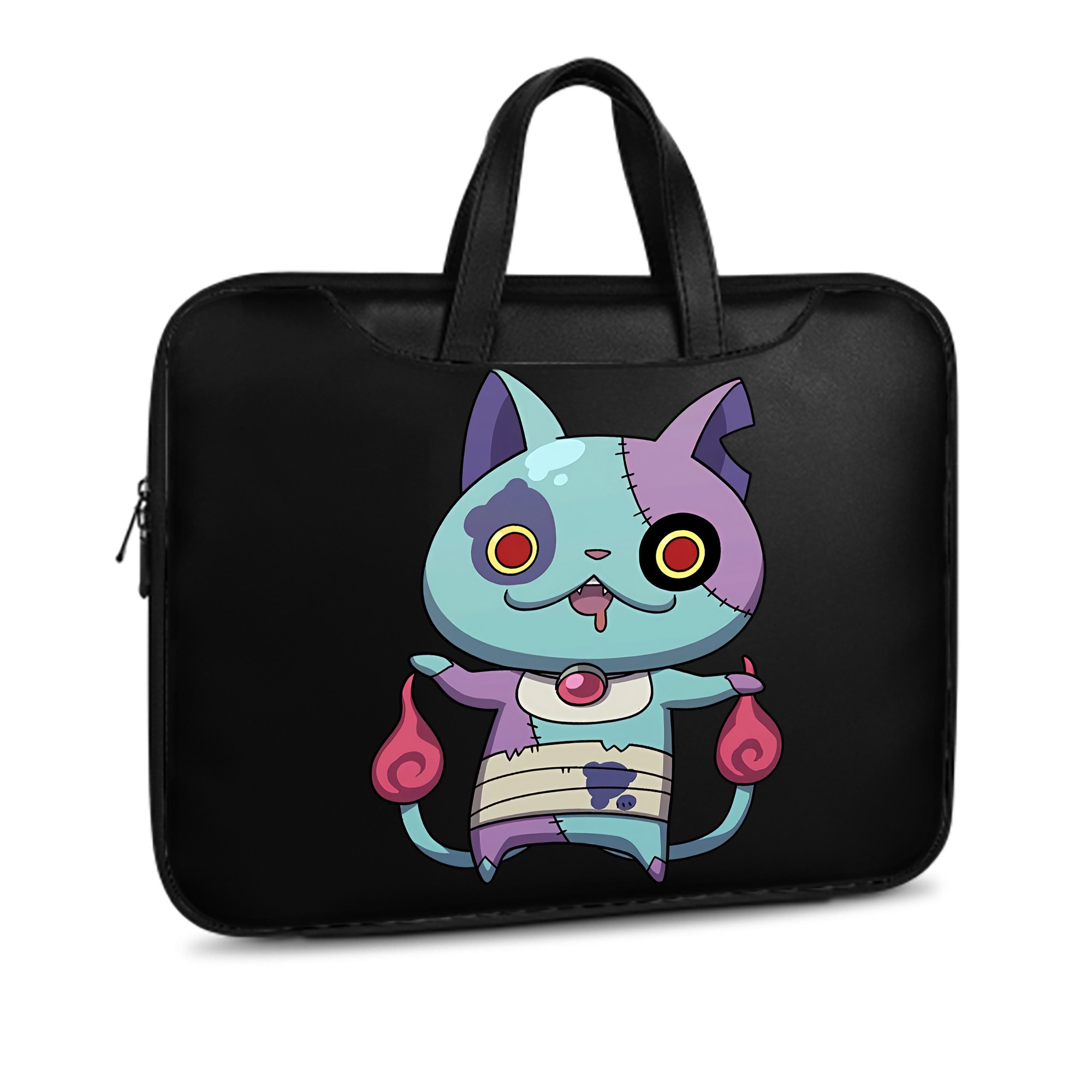 （画像用） 妖怪ウォッチ Yo-kai Watch レザーラップトップバッグ　ノートパソコンケース