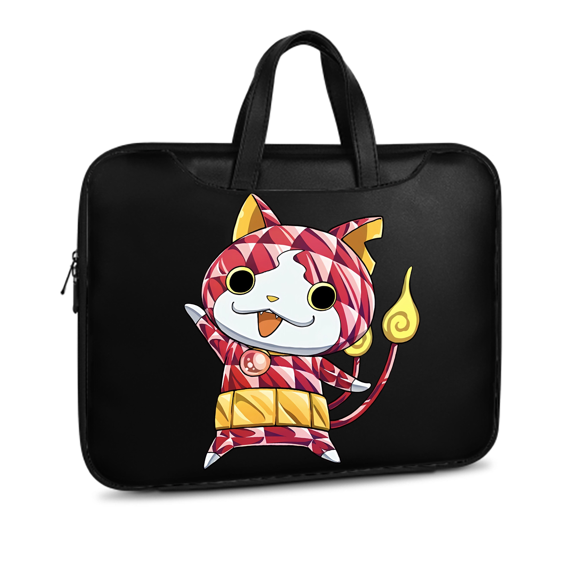 （画像用） 妖怪ウォッチ Yo-kai Watch レザーラップトップバッグ　ノートパソコンケース