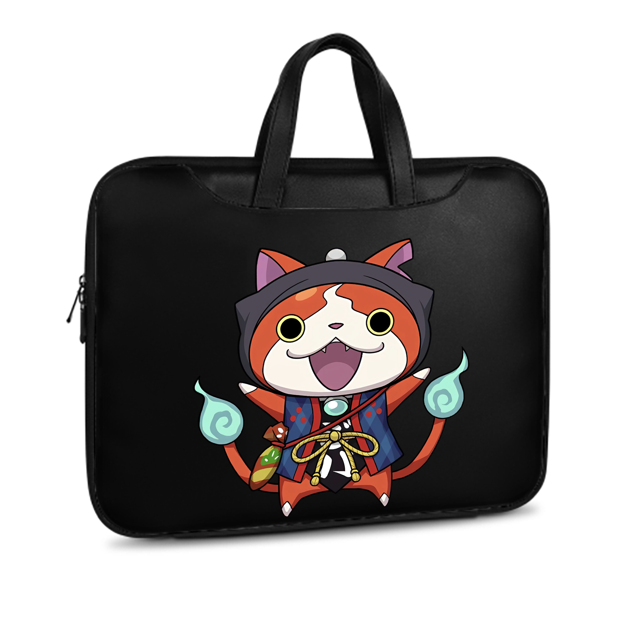 （画像用） 妖怪ウォッチ Yo-kai Watch レザーラップトップバッグ　ノートパソコンケース