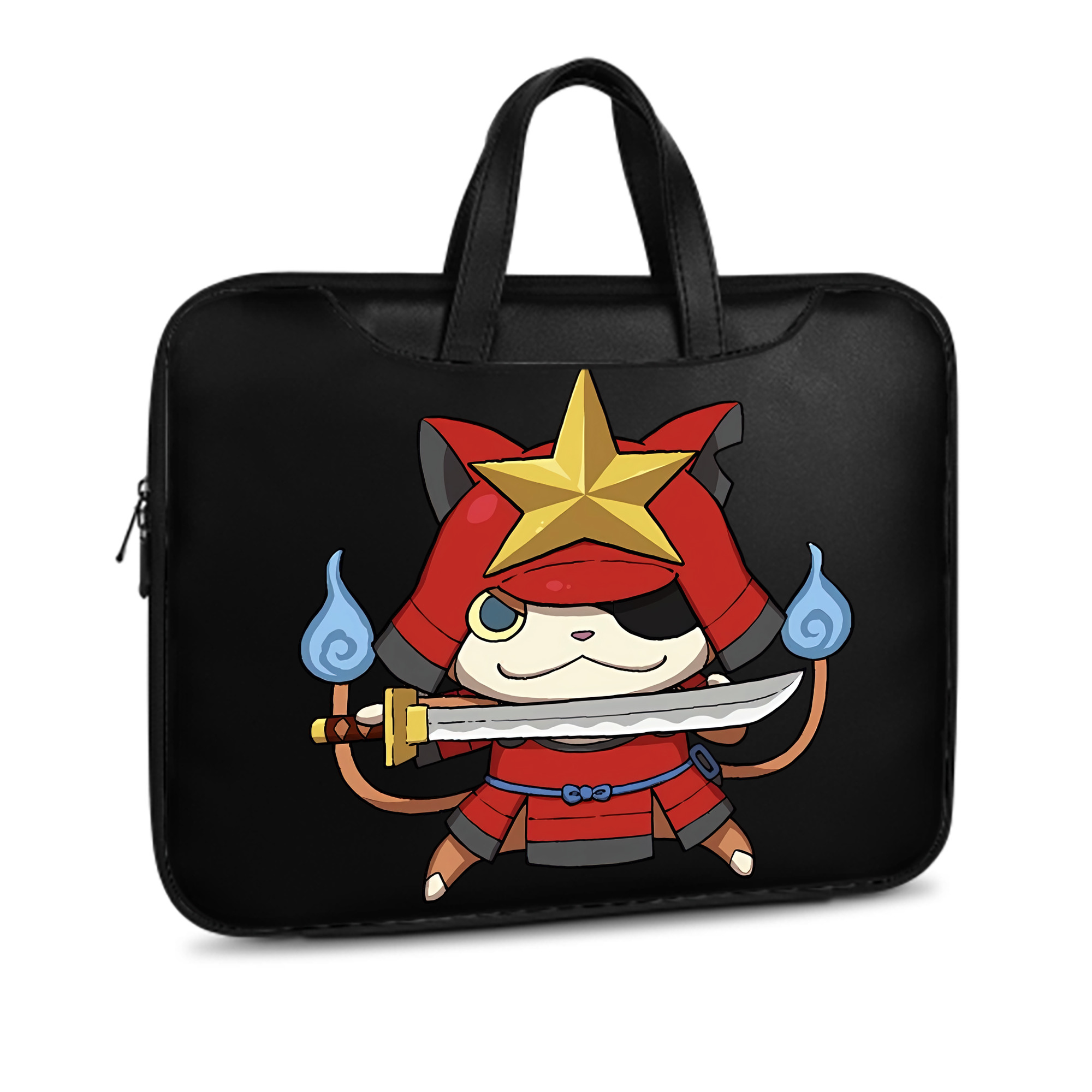 （画像用） 妖怪ウォッチ Yo-kai Watch レザーラップトップバッグ　ノートパソコンケース