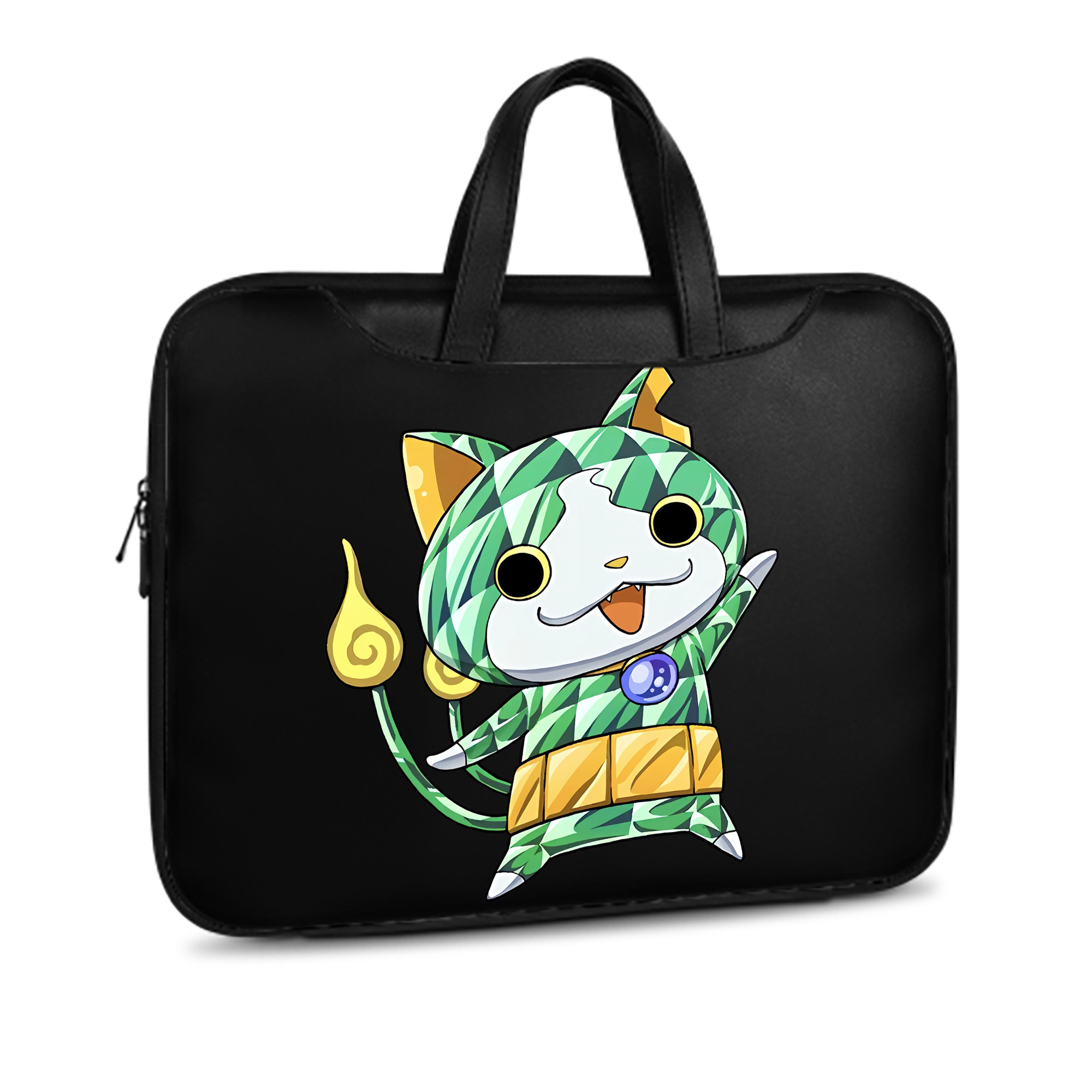 （画像用） 妖怪ウォッチ Yo-kai Watch レザーラップトップバッグ　ノートパソコンケース