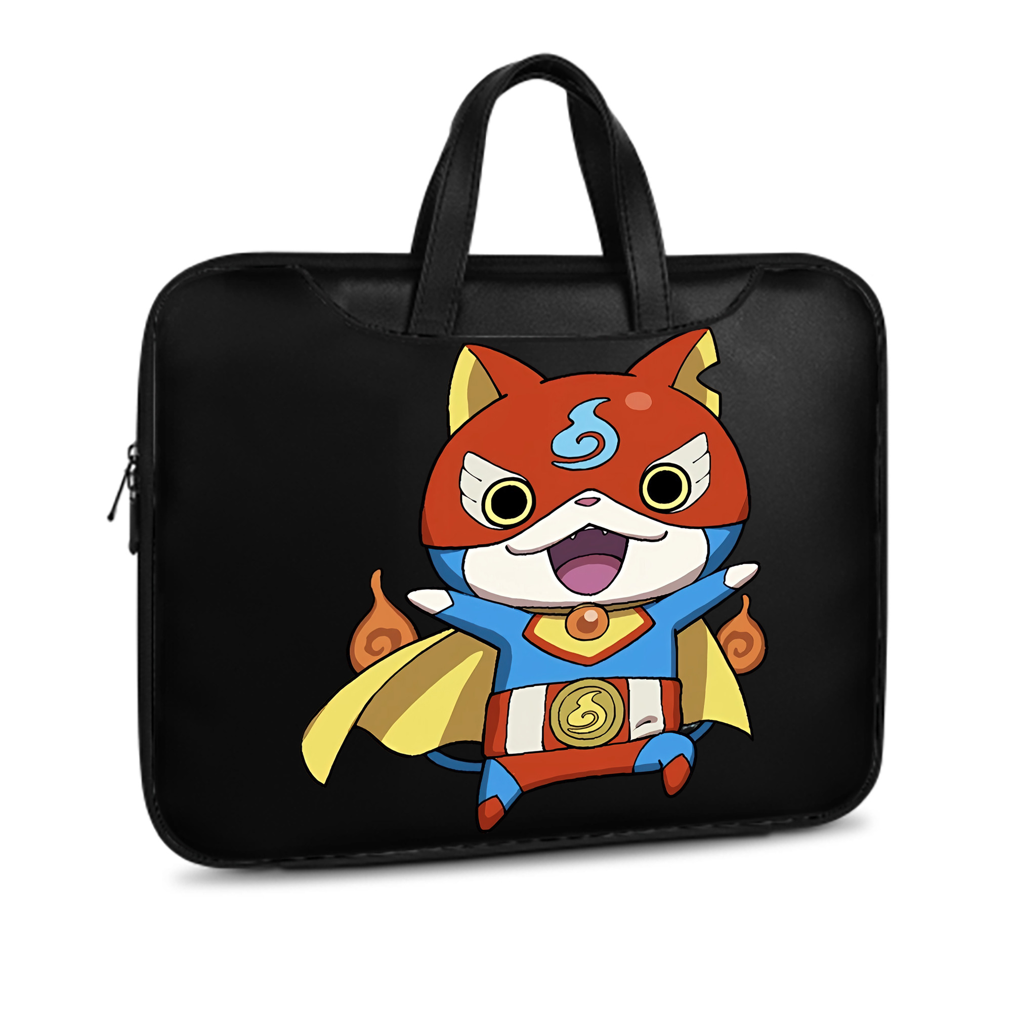 （画像用） 妖怪ウォッチ Yo-kai Watch レザーラップトップバッグ　ノートパソコンケース