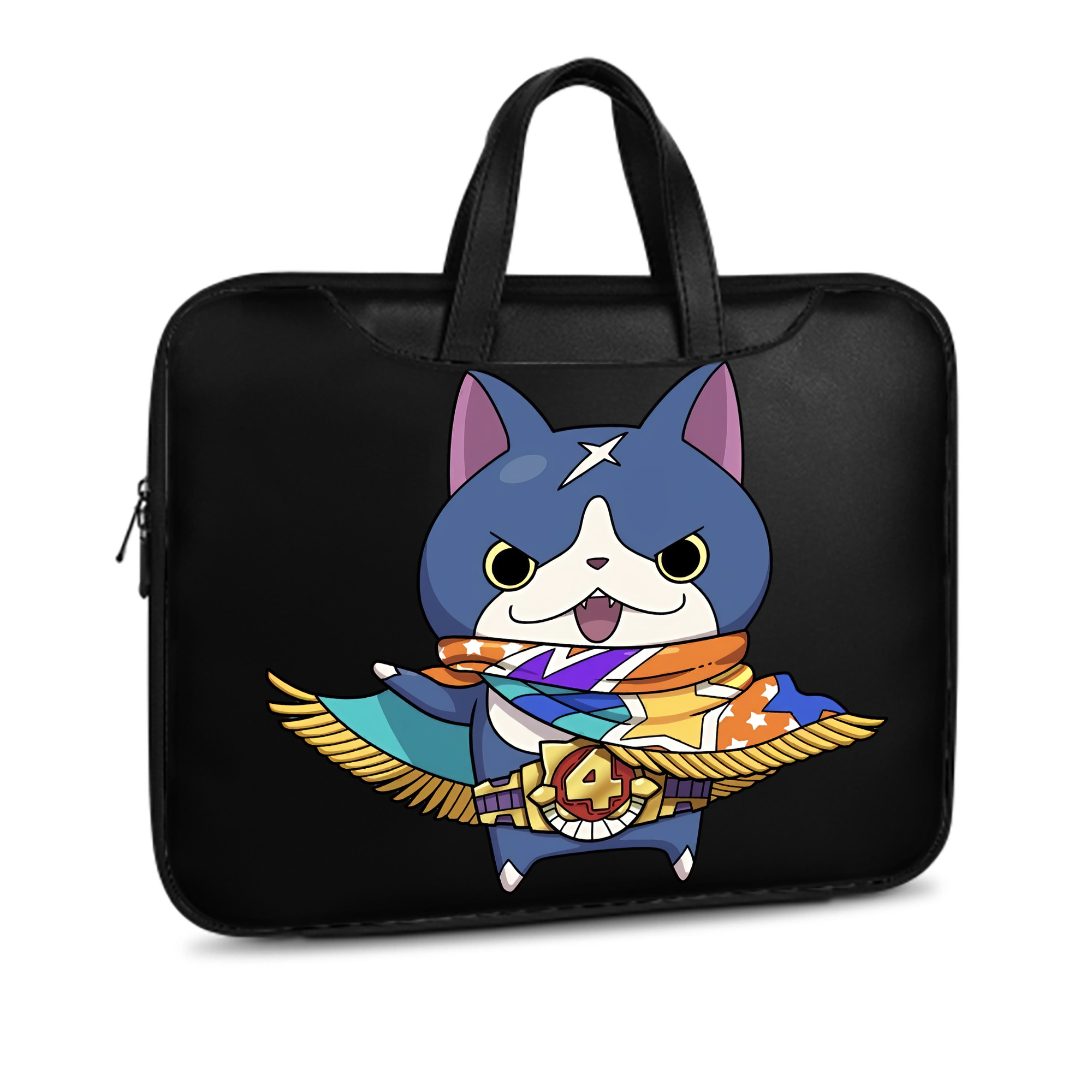 （画像用） 妖怪ウォッチ Yo-kai Watch レザーラップトップバッグ　ノートパソコンケース