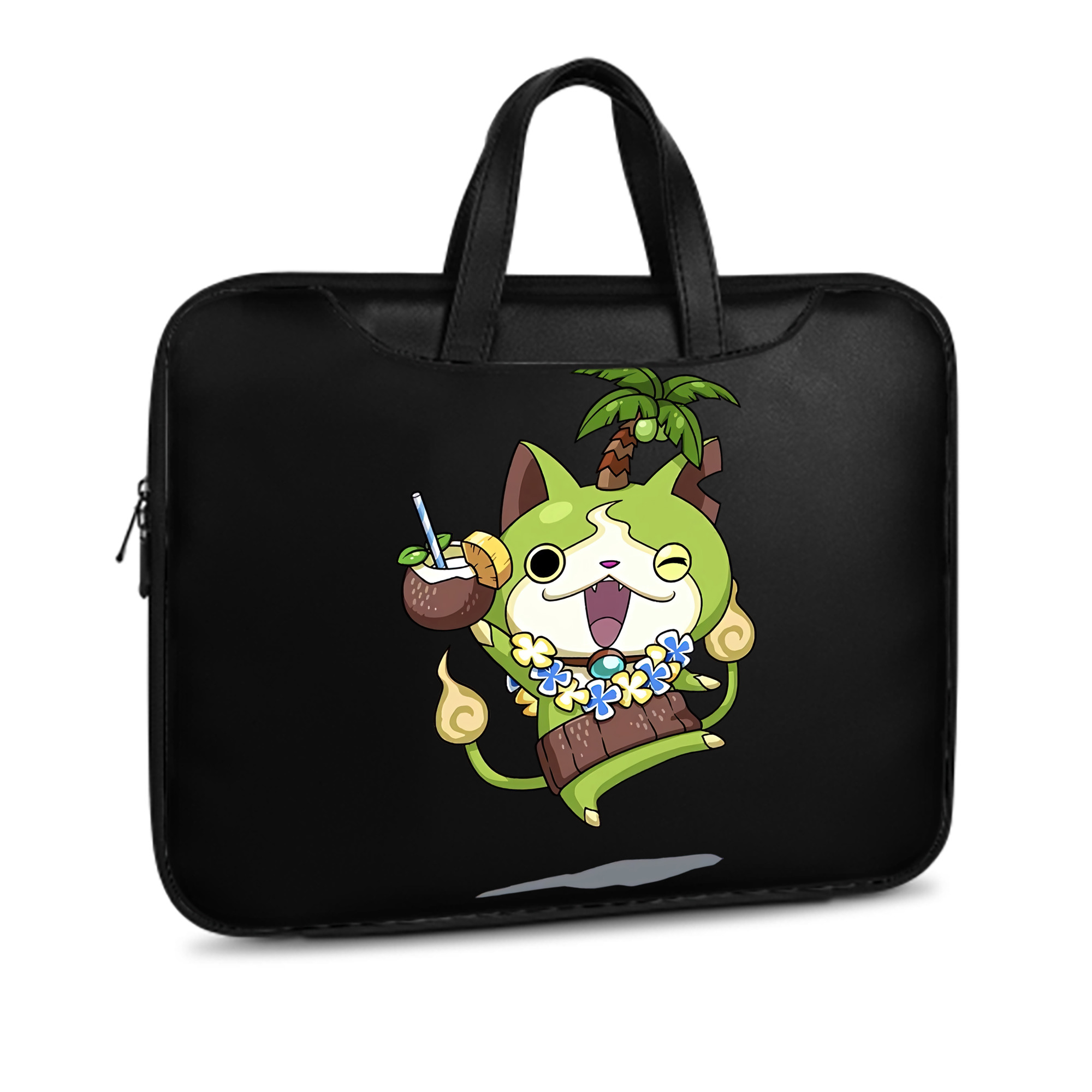（画像用） 妖怪ウォッチ Yo-kai Watch レザーラップトップバッグ　ノートパソコンケース