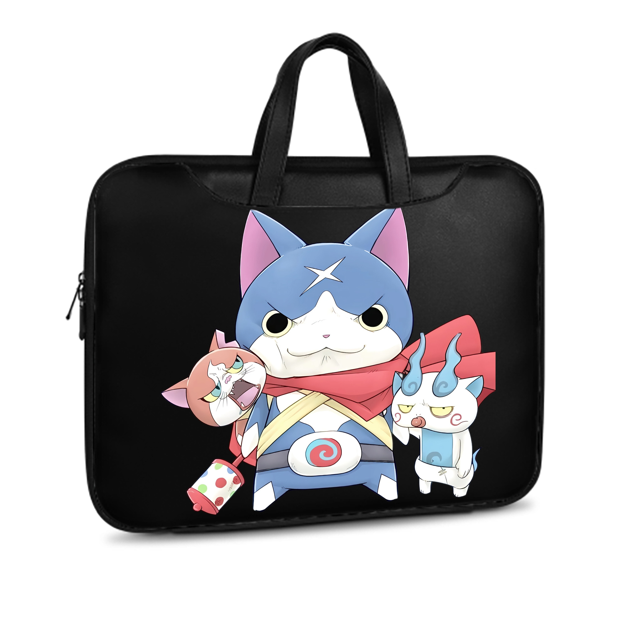 （画像用） 妖怪ウォッチ Yo-kai Watch レザーラップトップバッグ　ノートパソコンケース