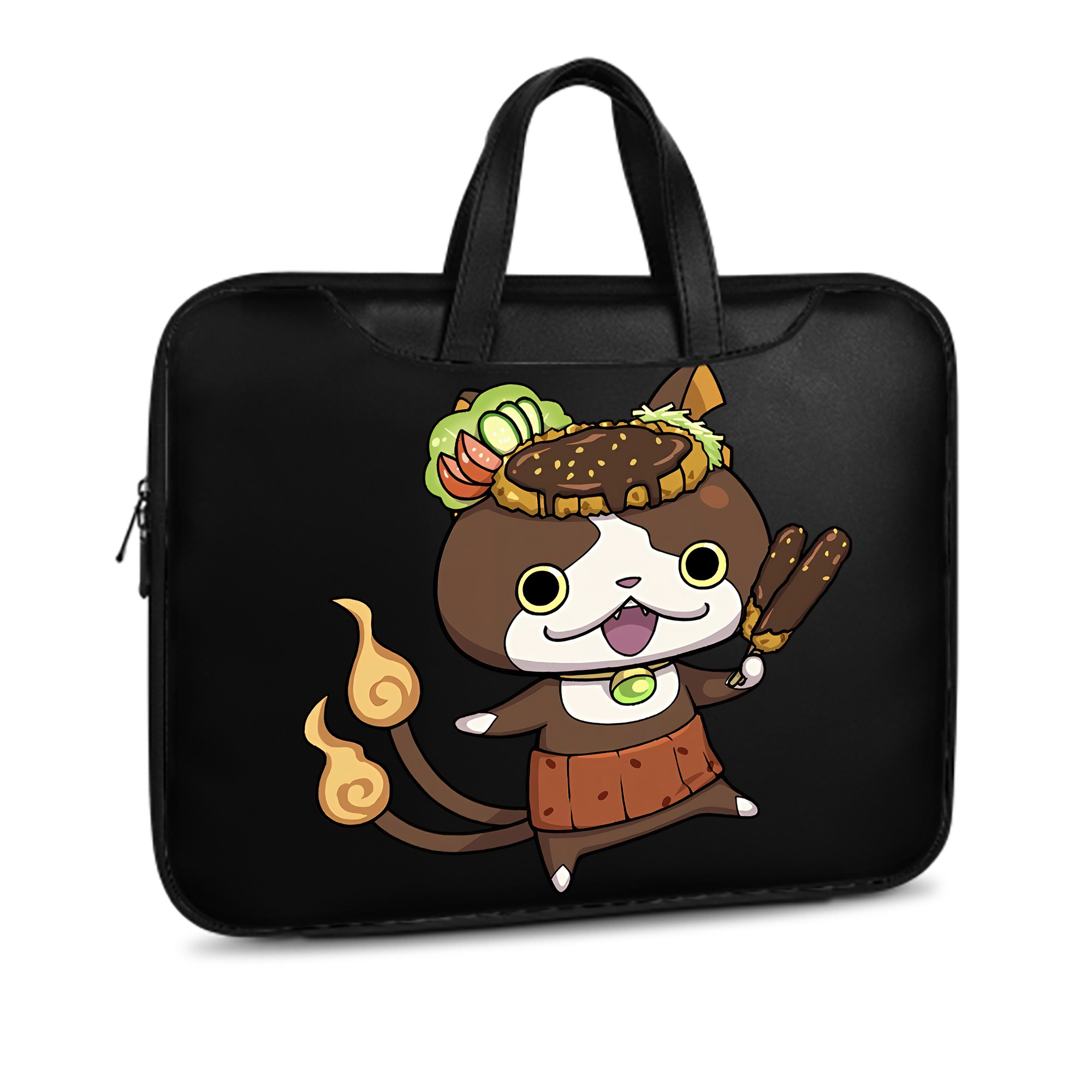 （画像用） 妖怪ウォッチ Yo-kai Watch レザーラップトップバッグ　ノートパソコンケース