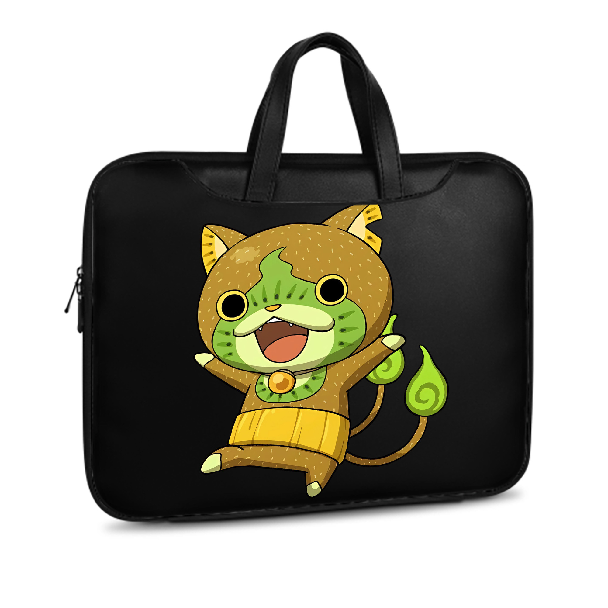 （画像用） 妖怪ウォッチ Yo-kai Watch レザーラップトップバッグ　ノートパソコンケース