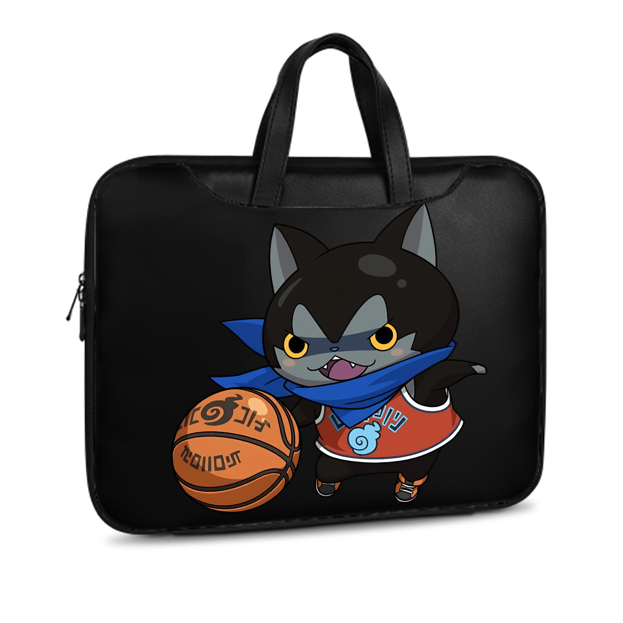 （画像用） 妖怪ウォッチ Yo-kai Watch レザーラップトップバッグ　ノートパソコンケース