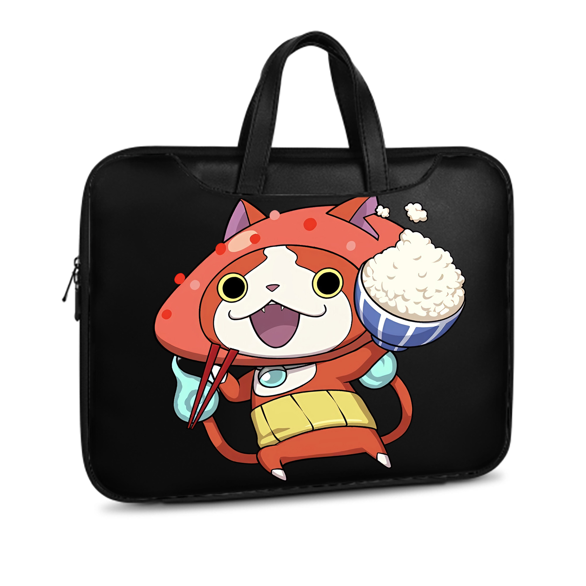 （画像用） 妖怪ウォッチ Yo-kai Watch レザーラップトップバッグ　ノートパソコンケース