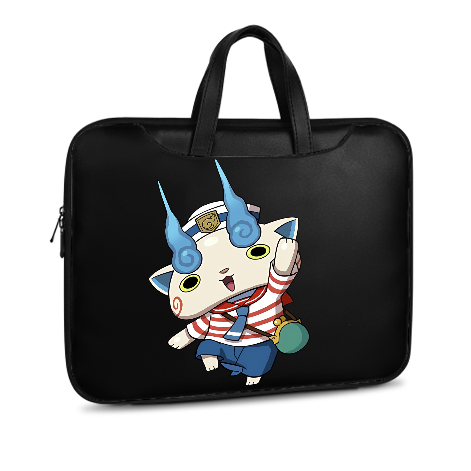 （画像用） 妖怪ウォッチ Yo-kai Watch レザーラップトップバッグ　ノートパソコンケース