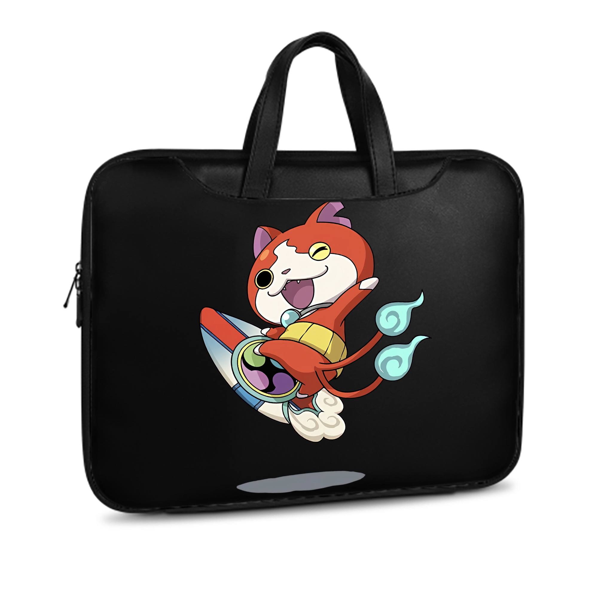 （画像用） 妖怪ウォッチ Yo-kai Watch レザーラップトップバッグ　ノートパソコンケース