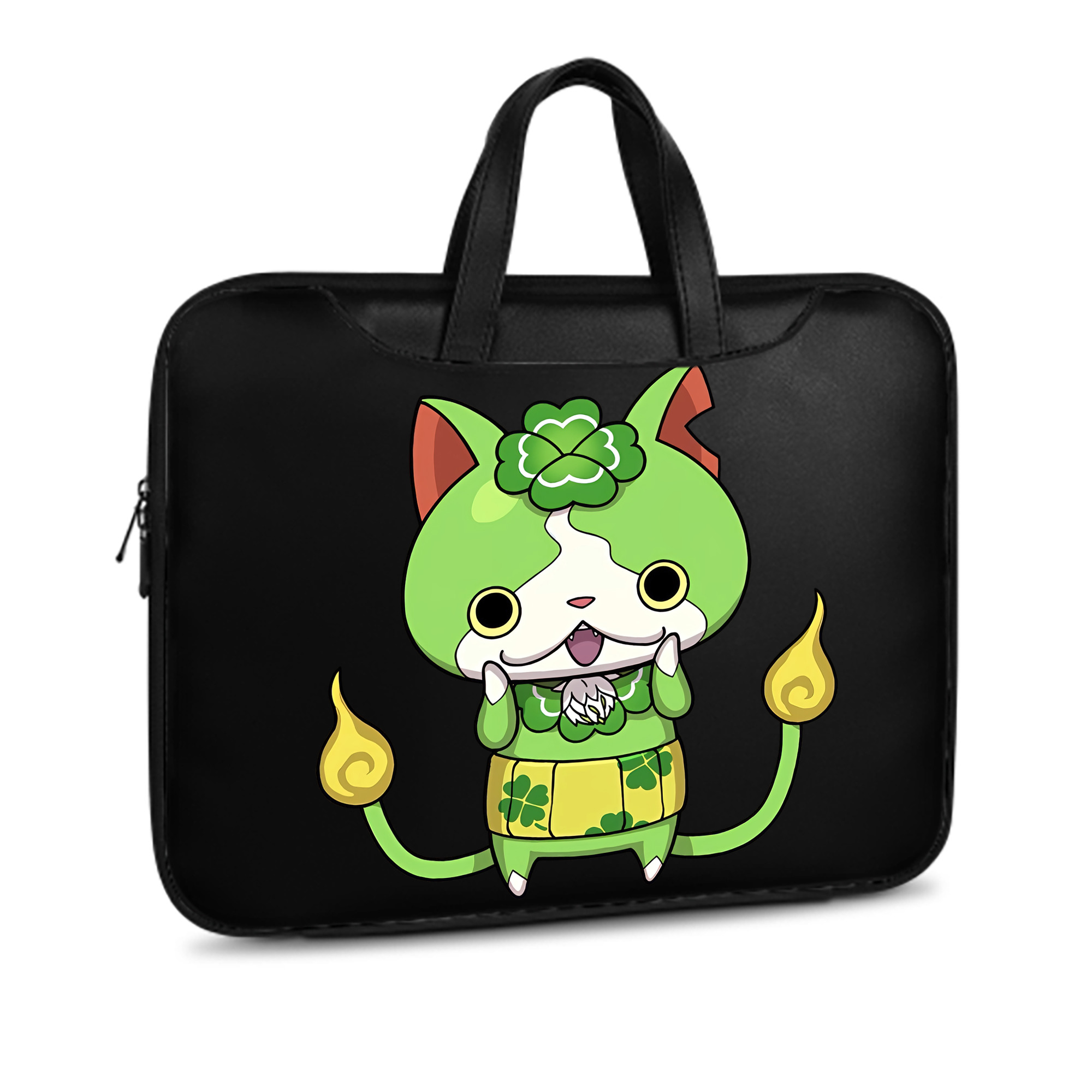 （画像用） 妖怪ウォッチ Yo-kai Watch レザーラップトップバッグ　ノートパソコンケース