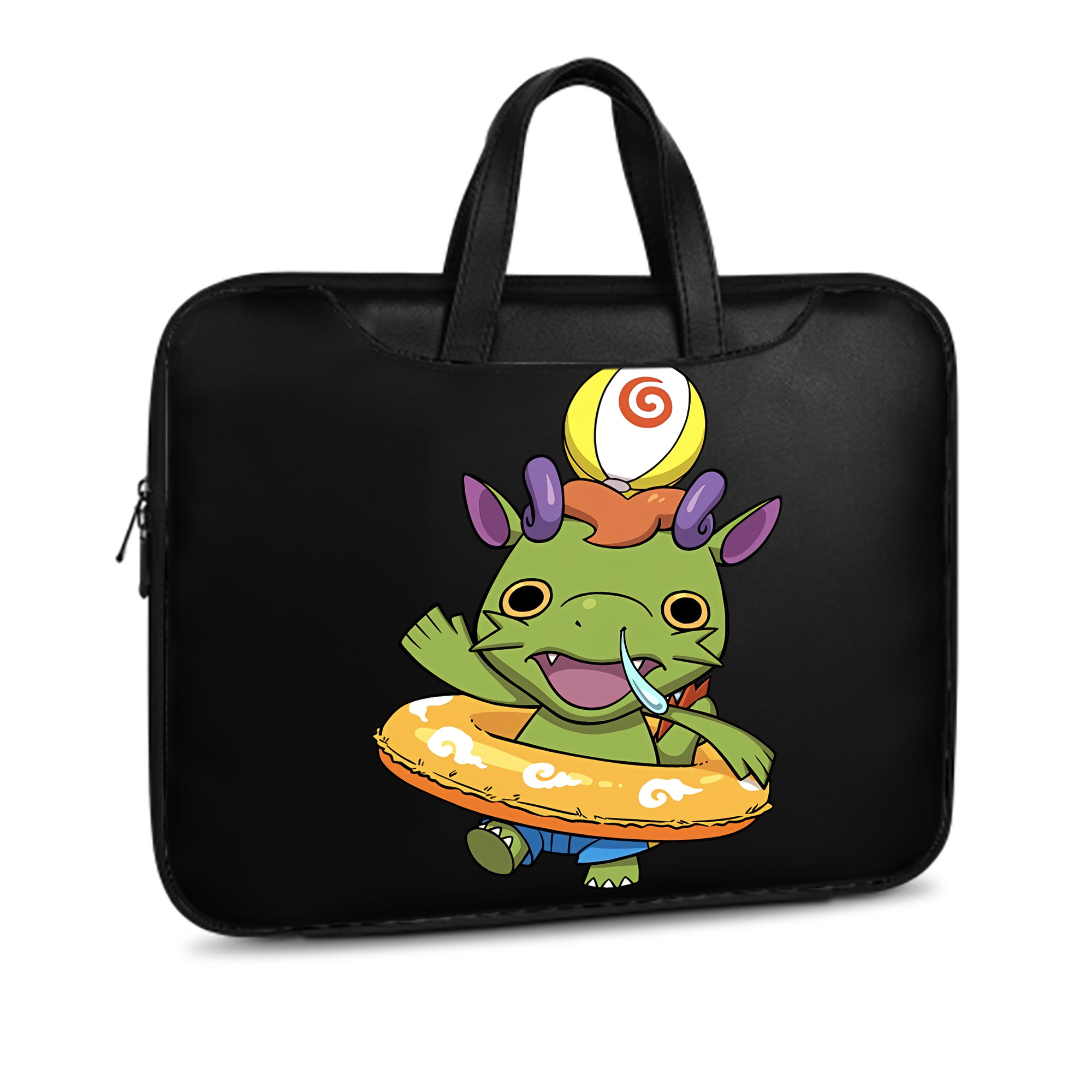 （画像用） 妖怪ウォッチ Yo-kai Watch レザーラップトップバッグ　ノートパソコンケース