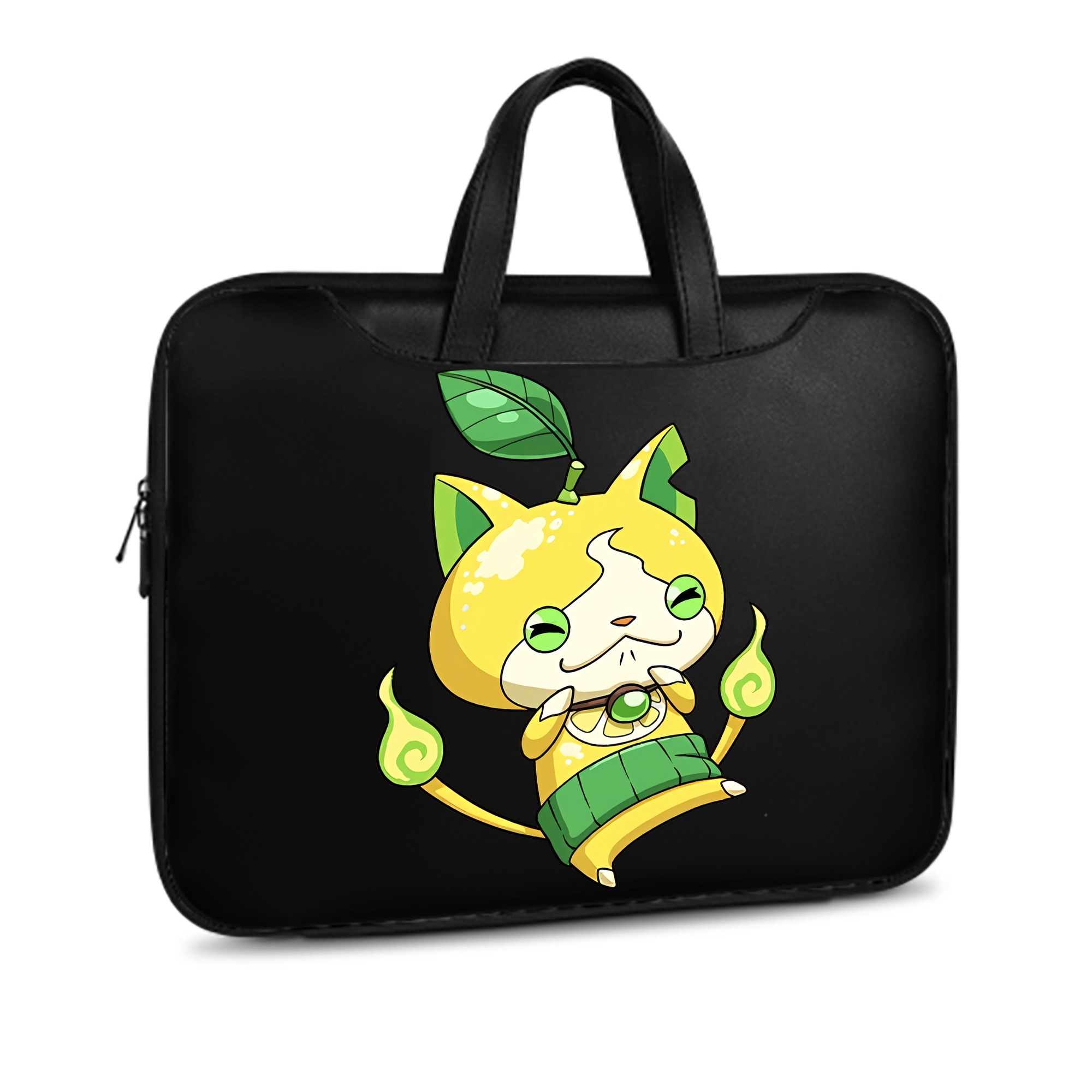 （画像用） 妖怪ウォッチ Yo-kai Watch レザーラップトップバッグ　ノートパソコンケース