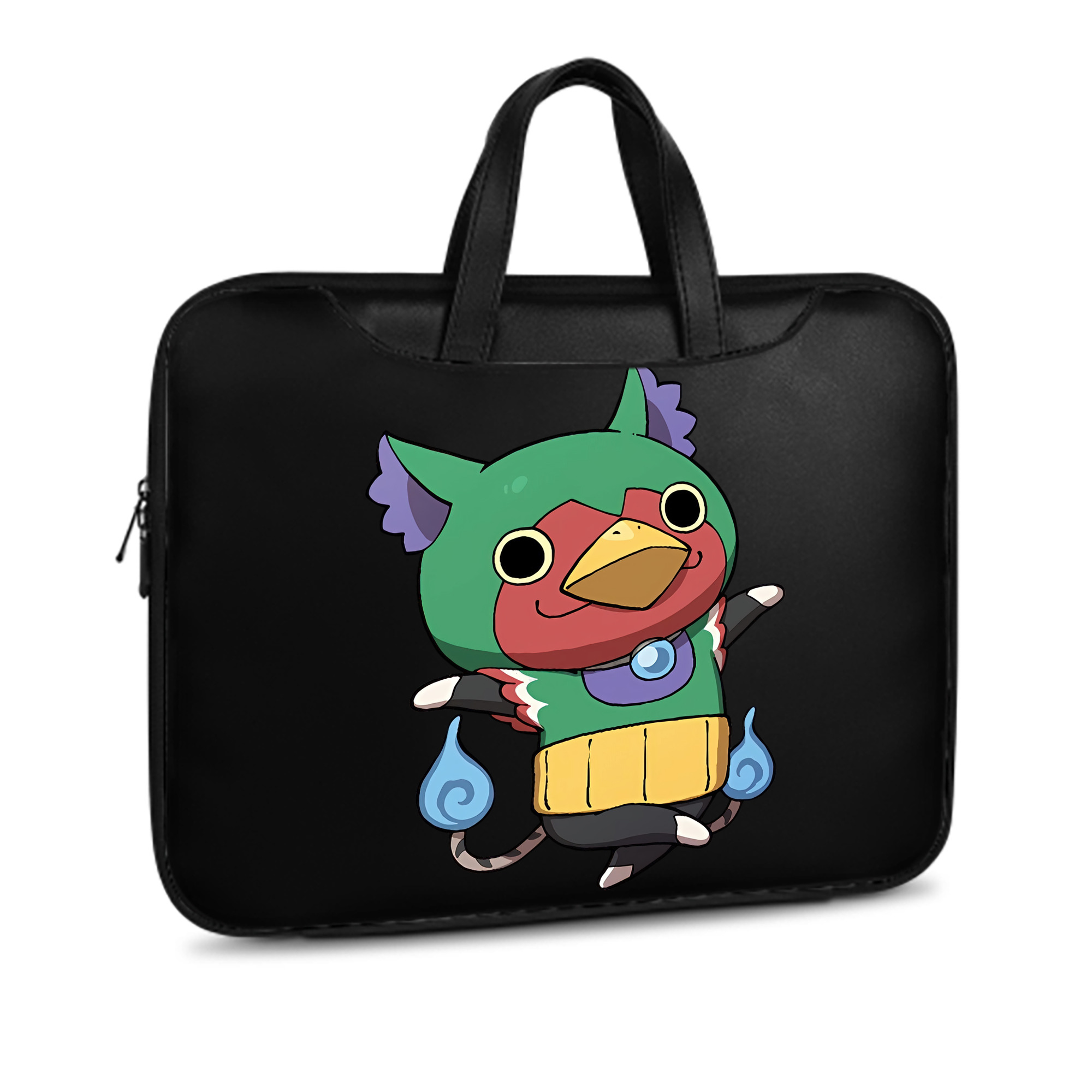 （画像用） 妖怪ウォッチ Yo-kai Watch レザーラップトップバッグ　ノートパソコンケース