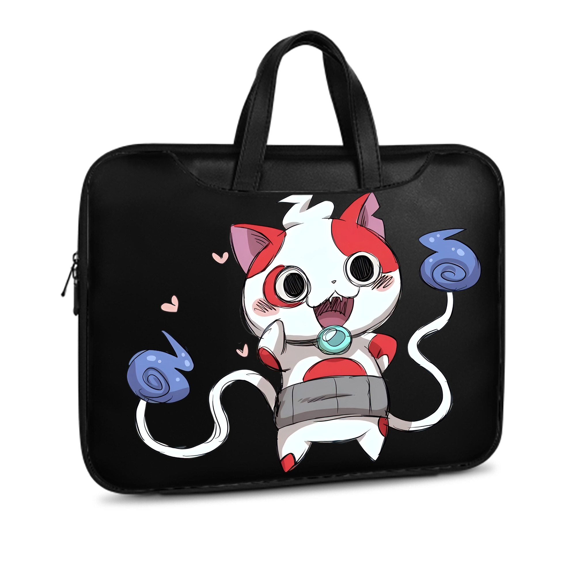 （画像用） 妖怪ウォッチ Yo-kai Watch レザーラップトップバッグ　ノートパソコンケース
