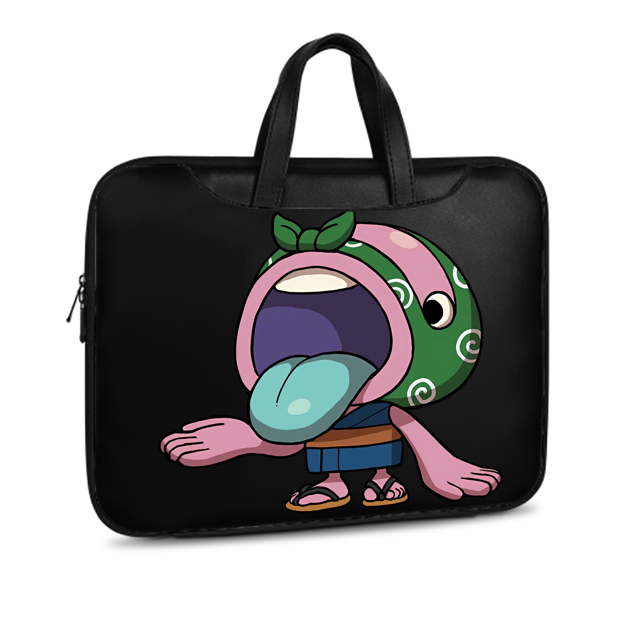 （画像用） 妖怪ウォッチ Yo-kai Watch レザーラップトップバッグ　ノートパソコンケース
