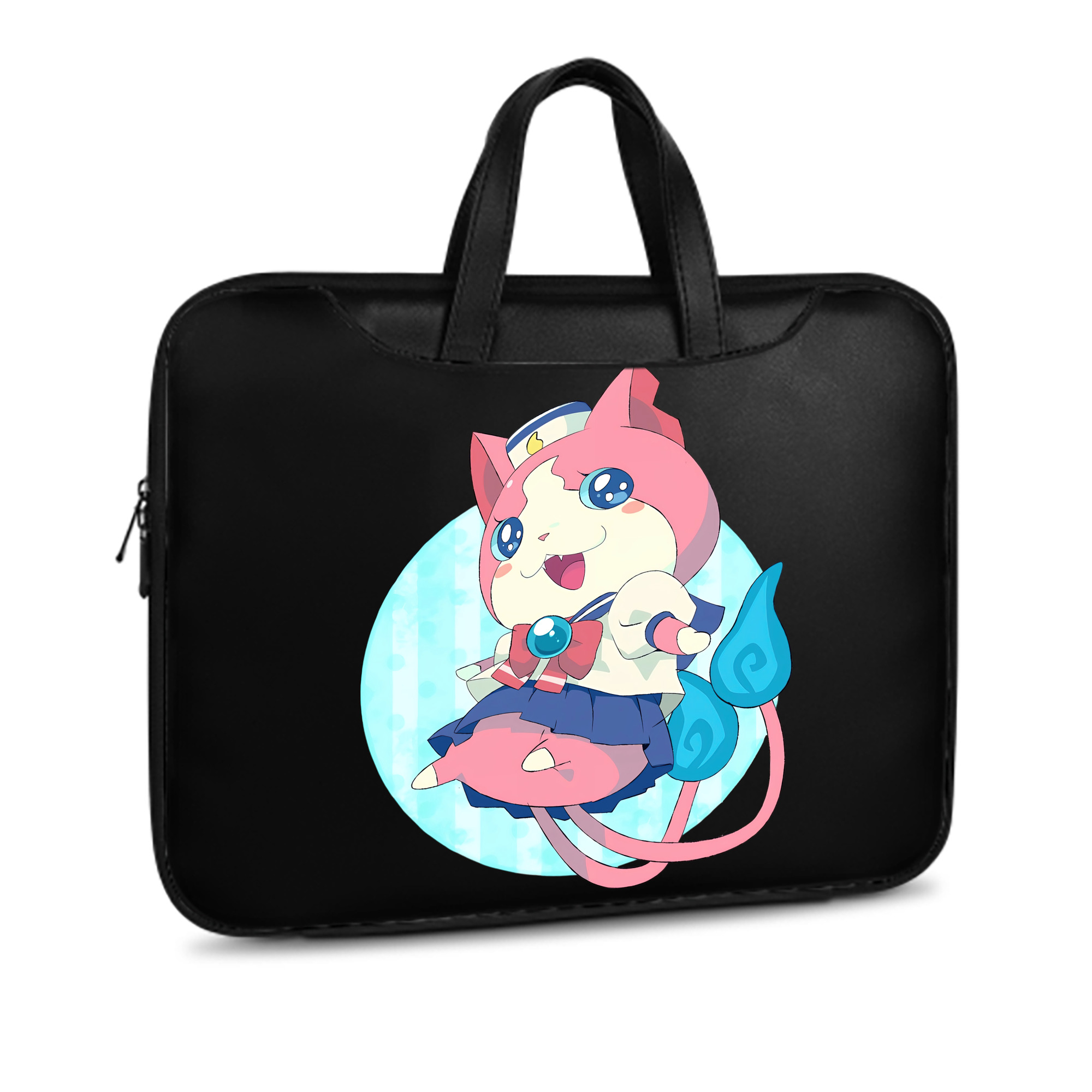 （画像用） 妖怪ウォッチ Yo-kai Watch レザーラップトップバッグ　ノートパソコンケース