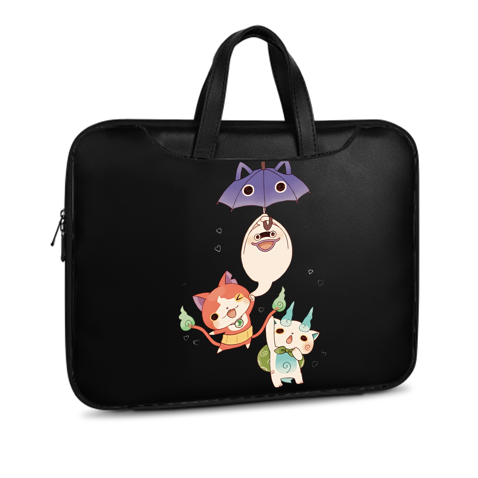 （画像用） 妖怪ウォッチ Yo-kai Watch レザーラップトップバッグ　ノートパソコンケース