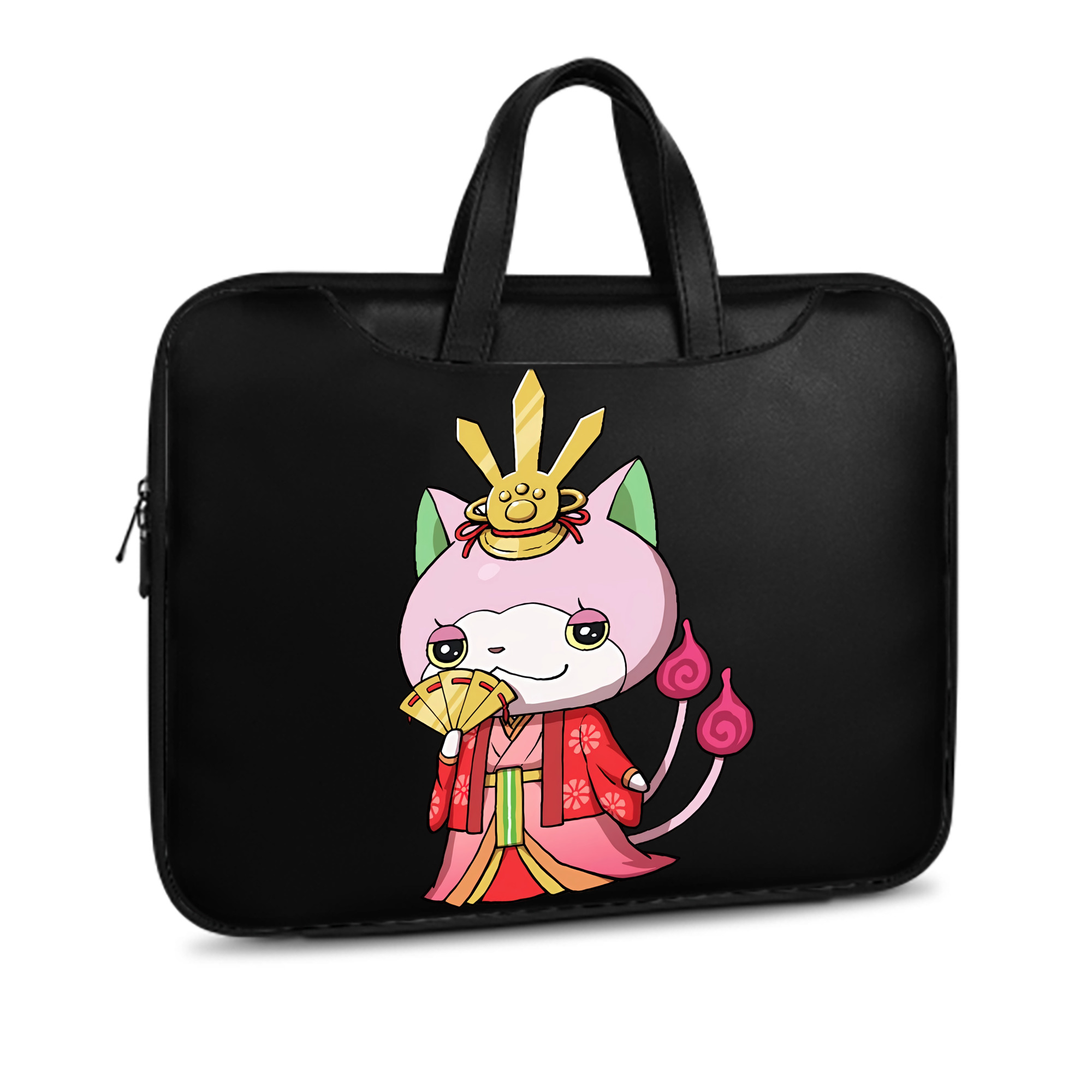 （画像用） 妖怪ウォッチ Yo-kai Watch レザーラップトップバッグ　ノートパソコンケース
