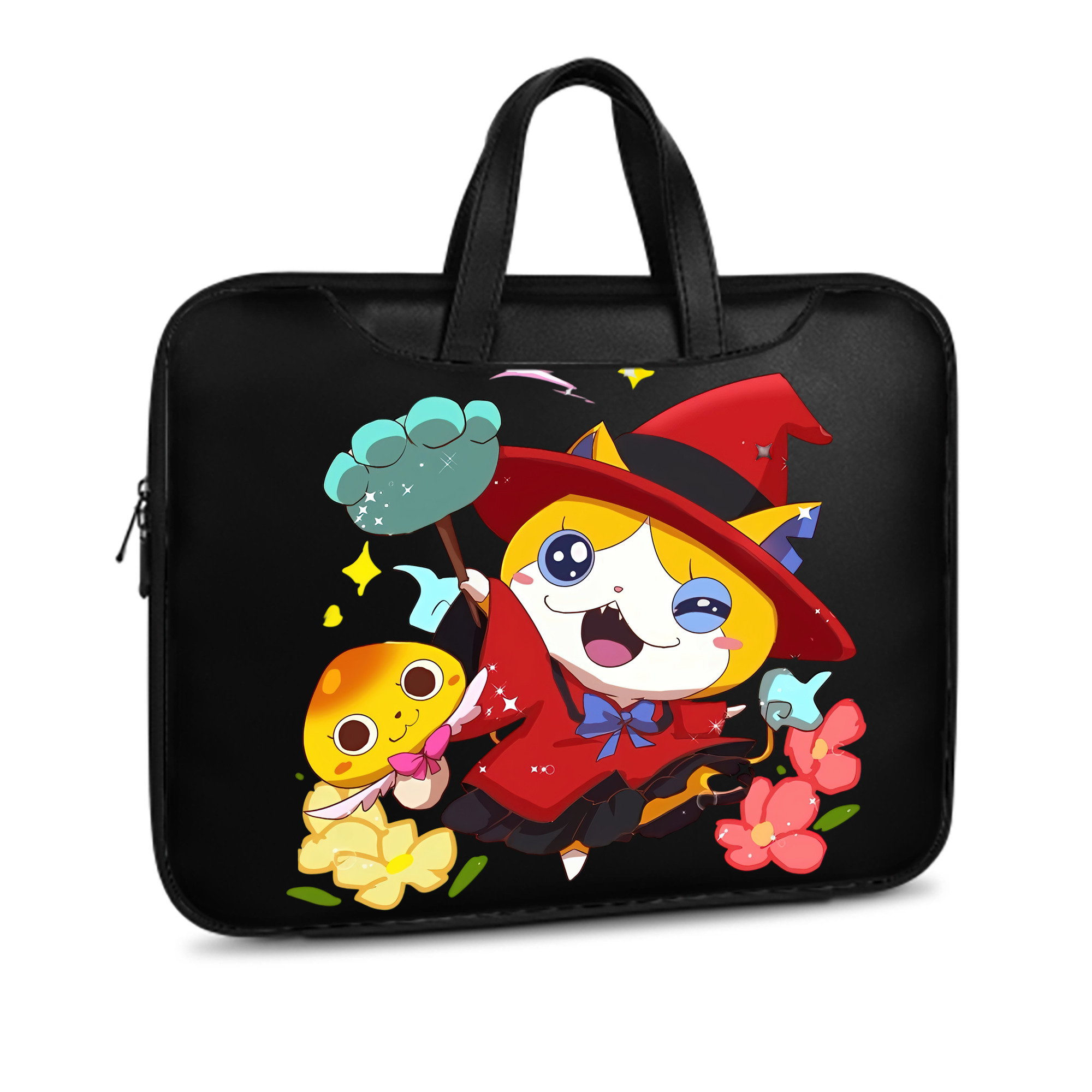 （画像用） 妖怪ウォッチ Yo-kai Watch レザーラップトップバッグ　ノートパソコンケース