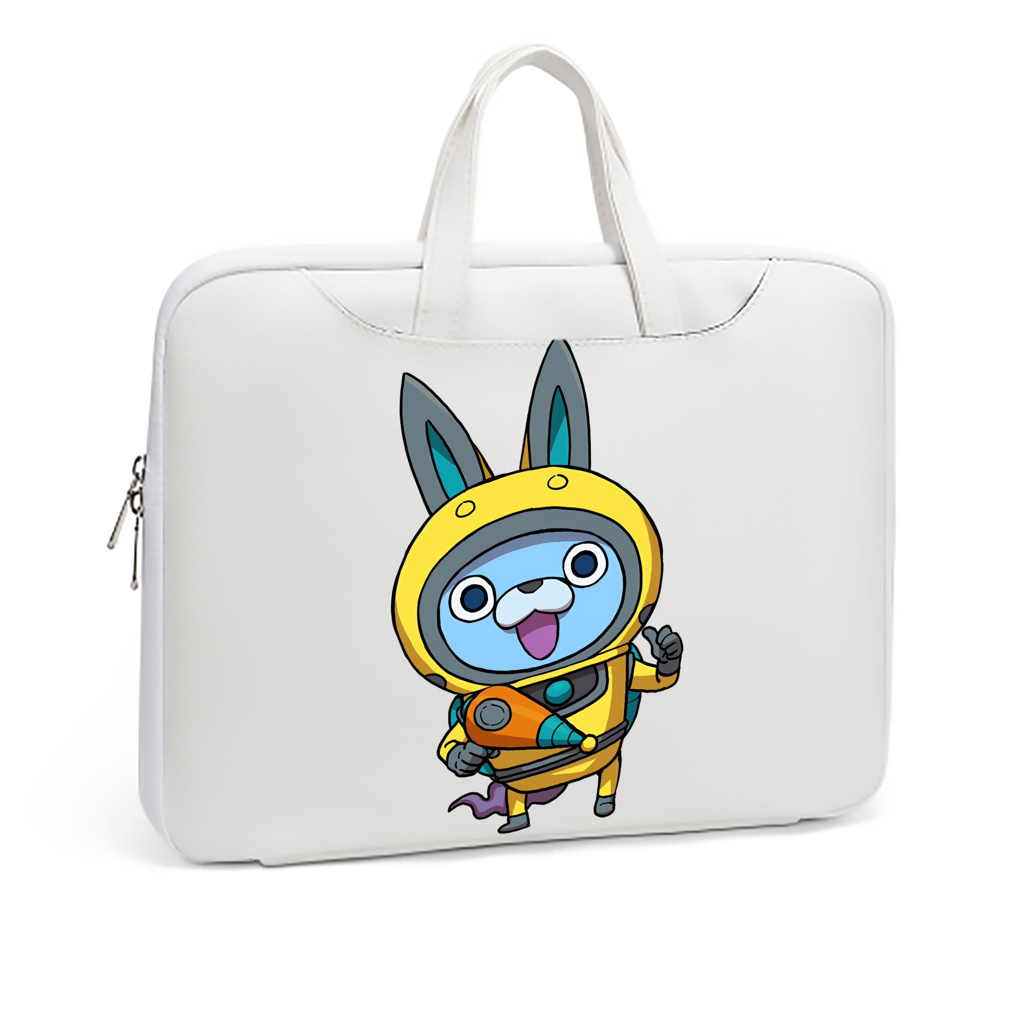 （画像用） 妖怪ウォッチ Yo-kai Watch レザーラップトップバッグ　ノートパソコンケース