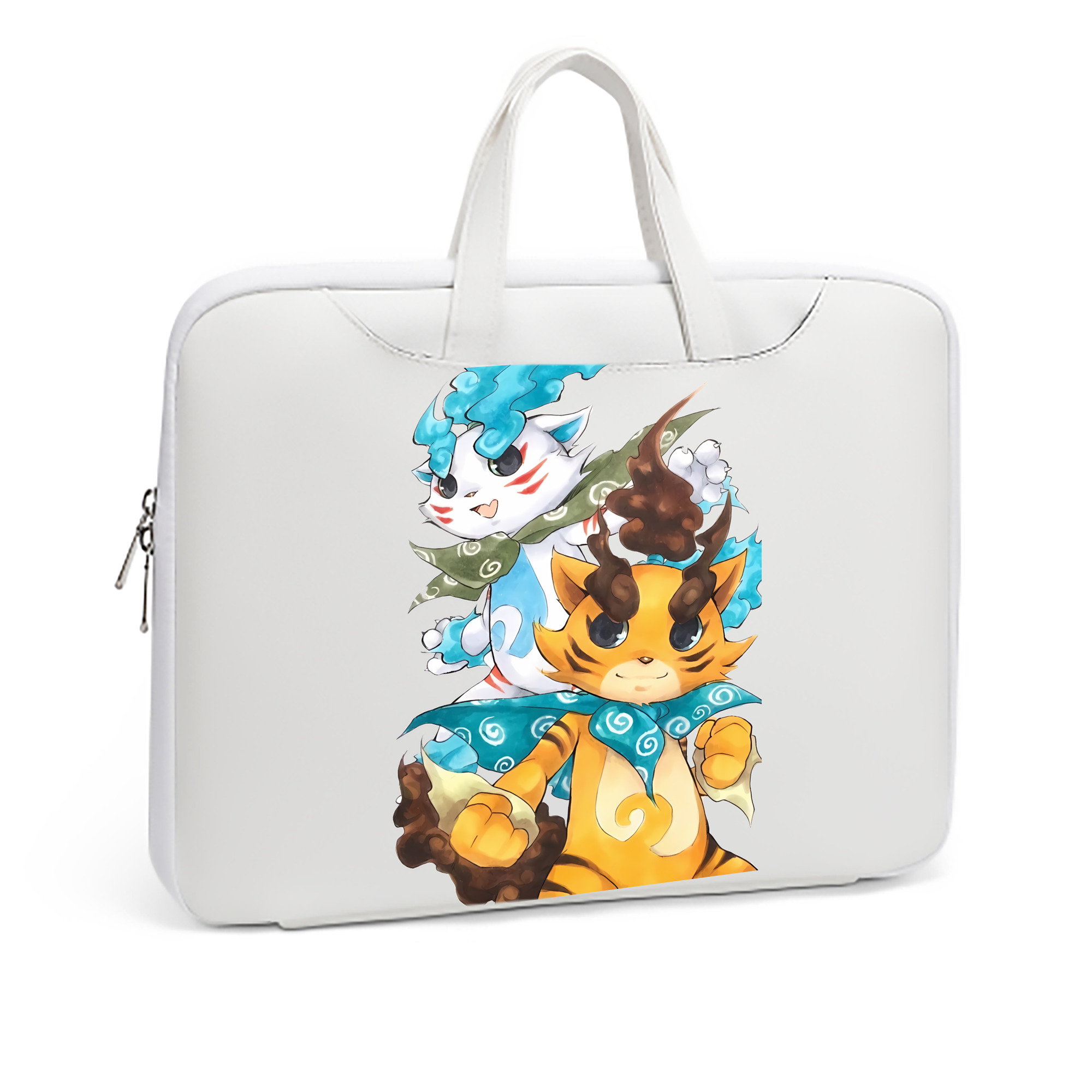（画像用） 妖怪ウォッチ Yo-kai Watch レザーラップトップバッグ　ノートパソコンケース